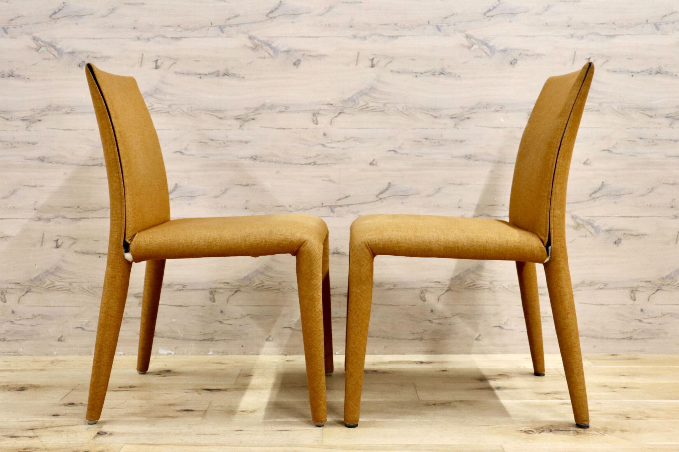 GMIH327C○B&B ITALIA / ビーアンドビー VOL AU VENT ヴォロ ヴァンチェア ダイニングチェア 2脚セット ファブリック モダン