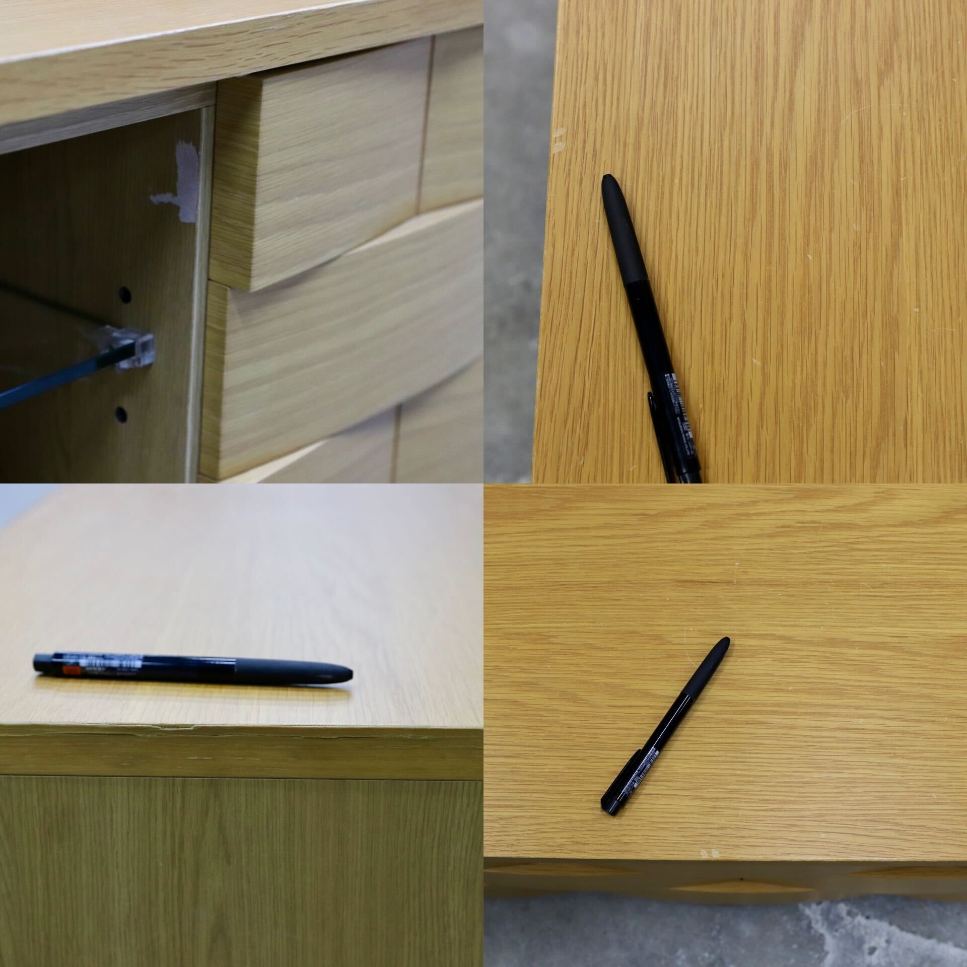 GMHN322○五十嵐久枝デザイン テレビボード TVボード AVボード ローボード リビング収納 オーク材 北欧スタイル シンプル ナチュラル