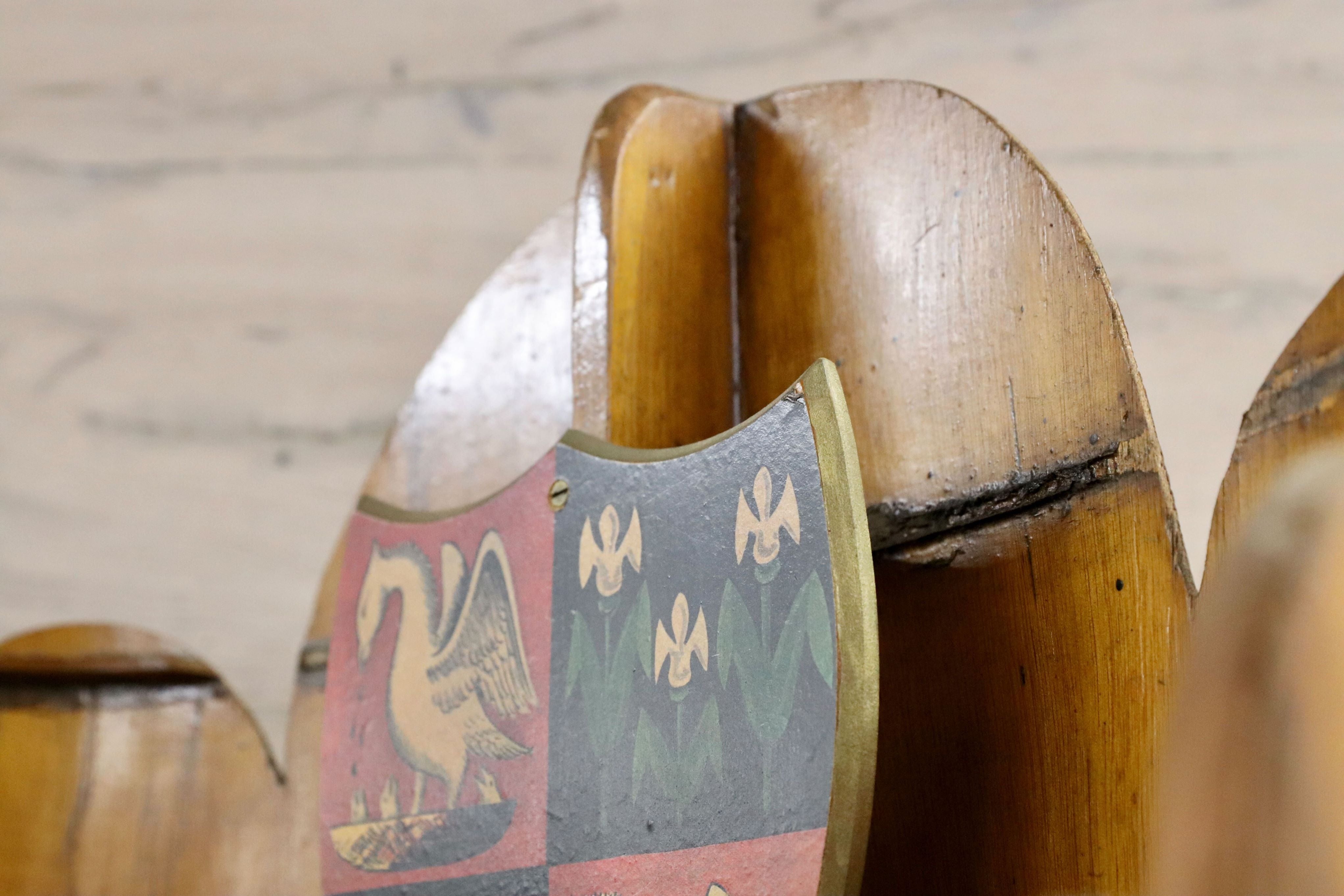 GMFH402○西洋 英国 イギリス アンティーク オブジェ ラック ボートメイク 船古材 一点物 輸入家具