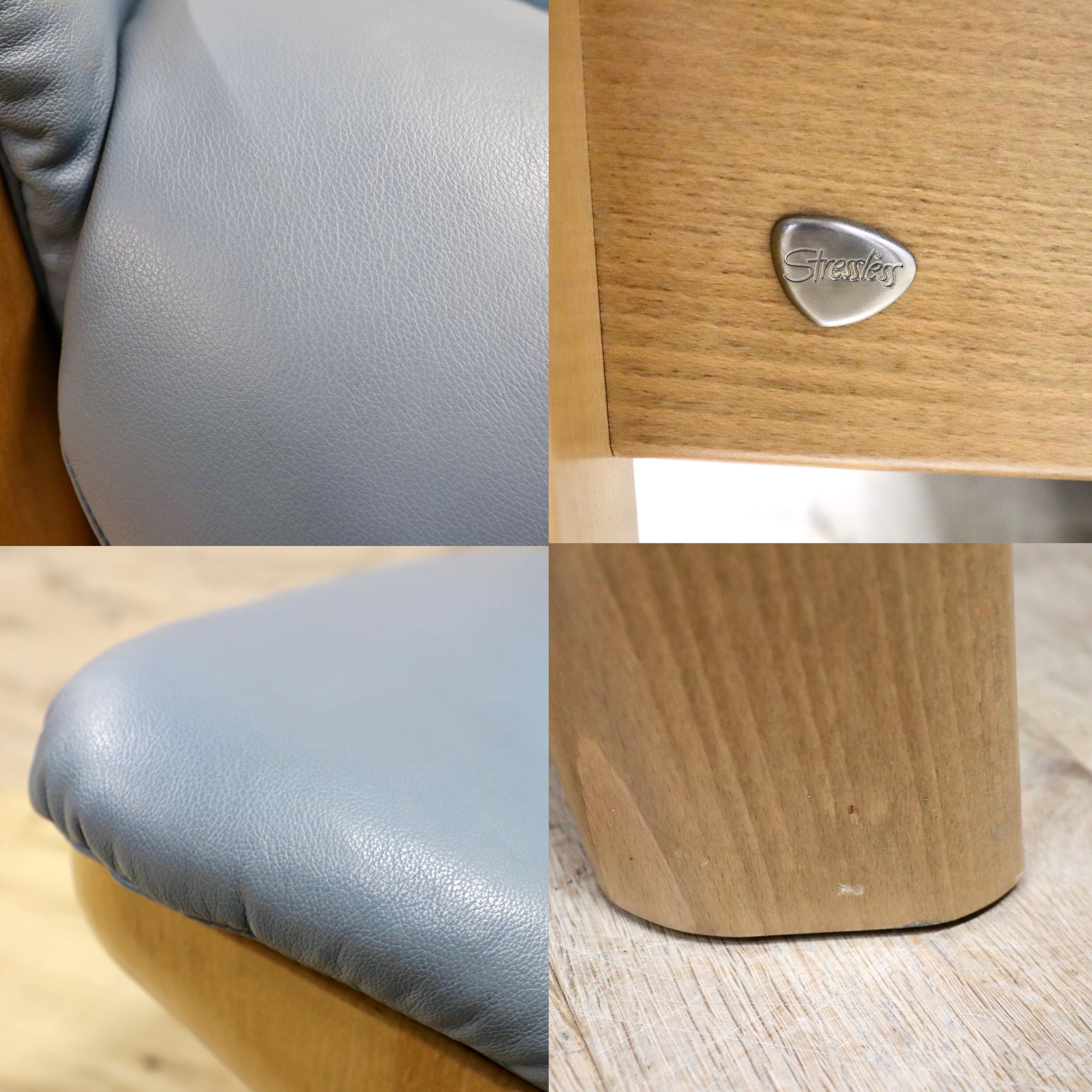 GMIS99○EKORNES / エコーネス ストレスレスチェア リクライニングチェア オットマン セット レザー 北欧 ノルウェー