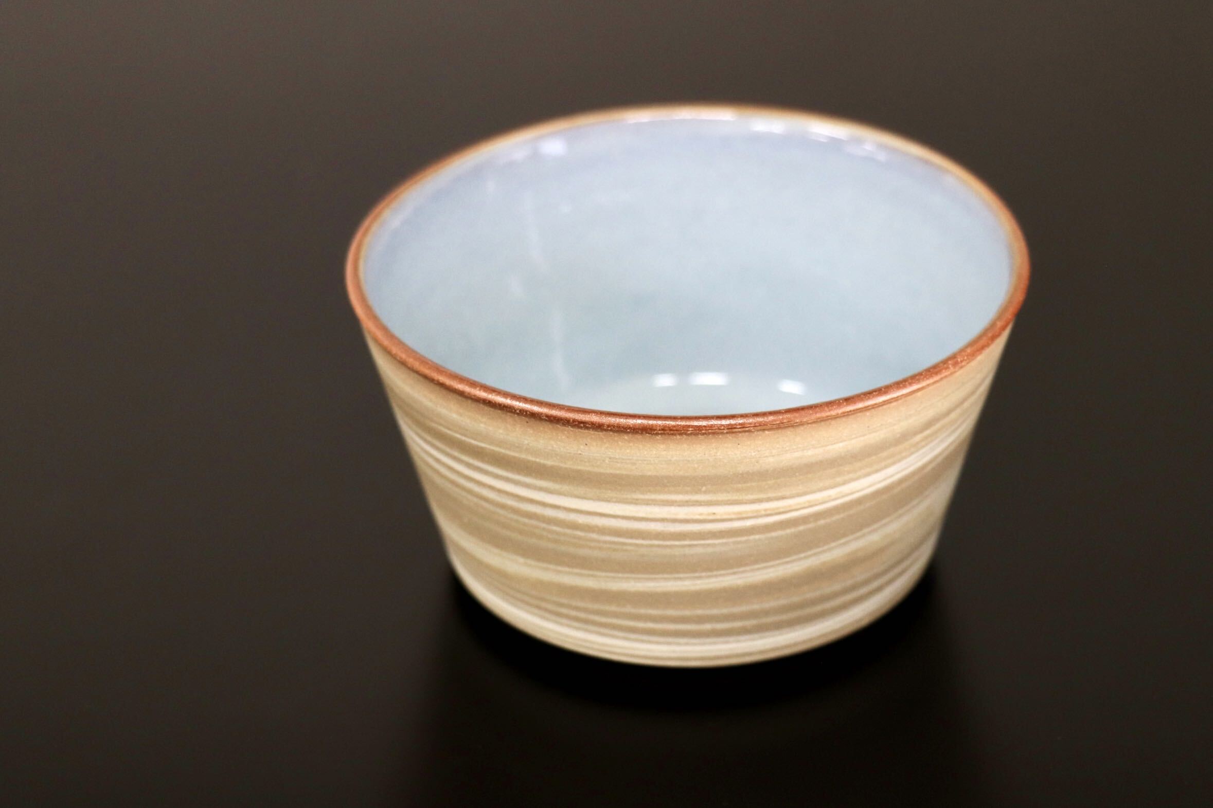 GMJO107A○千代市陶房 清水万佐年 丹波焼 練りこみピンク鉢 伝統工芸 丹波立杭焼 丹波篠山