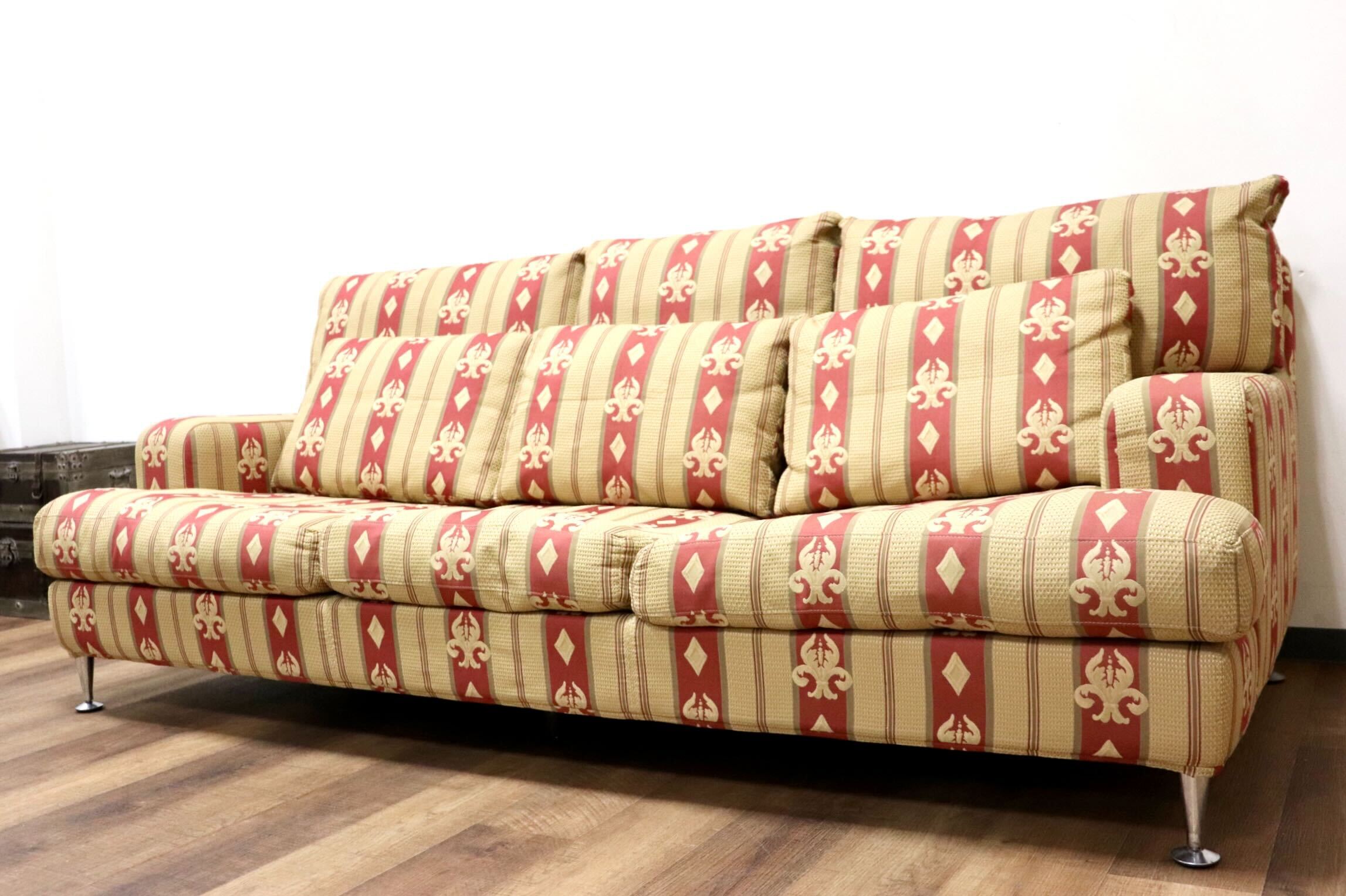 GMHN22○domani / ドマーニ 3人掛けソファ トリプルソファ 長椅子 ファブリック カリモク最高峰 エレガント クラシック ヴィンテージ