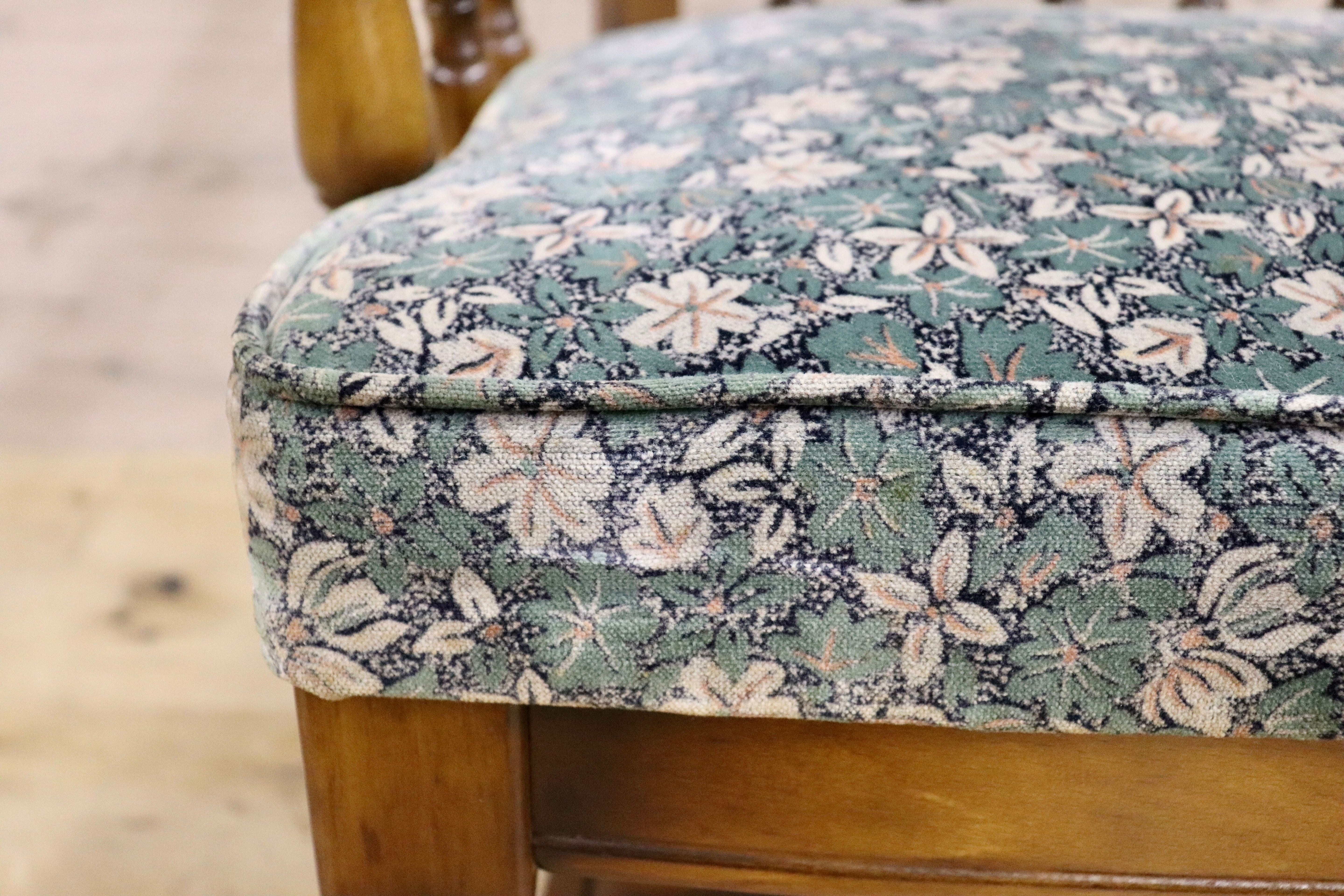 GMHK473F○karimoku / カリモク コロニアル アームチェア 椅子 ラウンジチェア シングルソファ ラタン 国産家具 レトロ ヴィンテージ