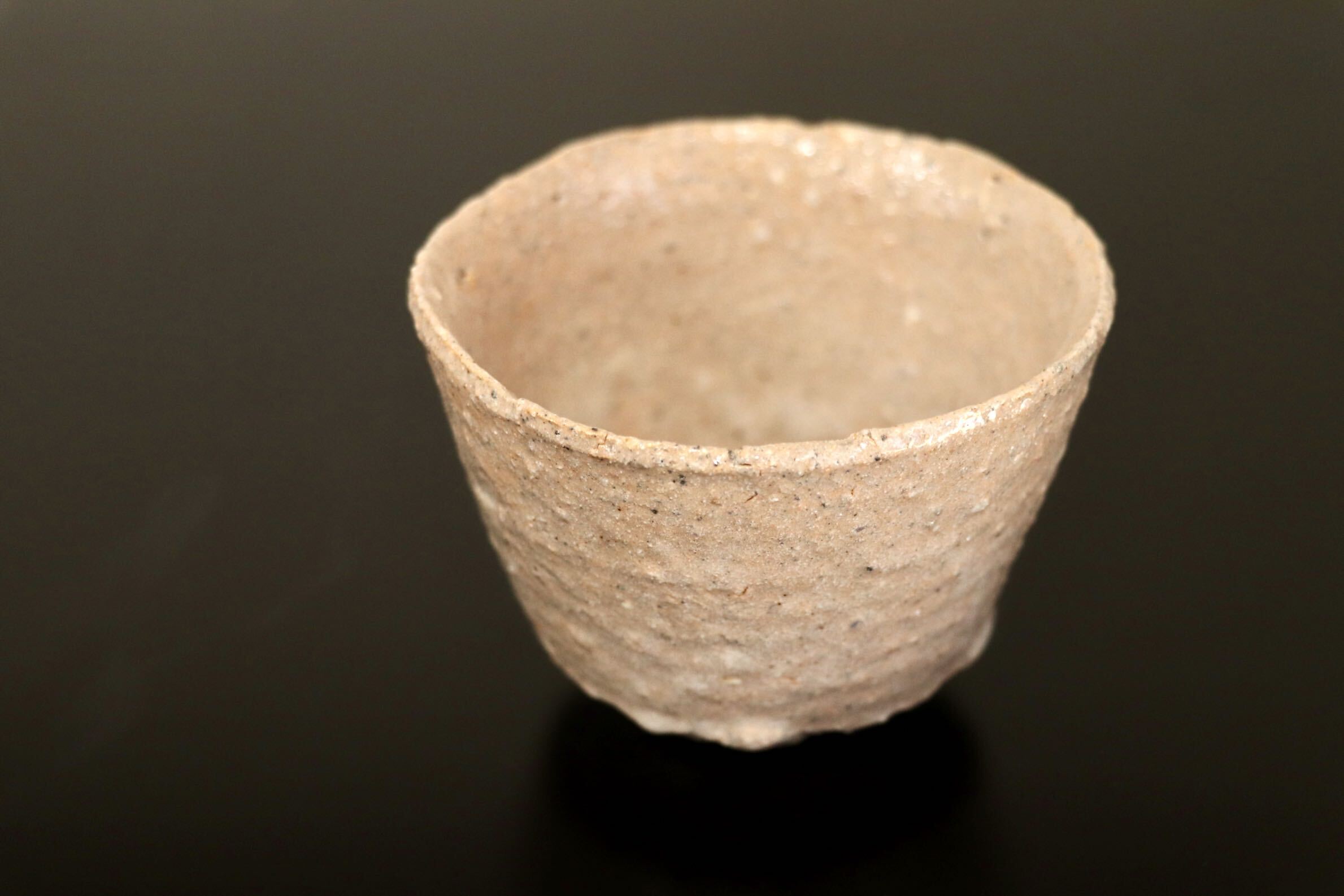 GMJO105B○千代市陶房 清水万佐年 丹波焼 長石釉カップ 伝統工芸 丹波立杭焼 丹波篠山