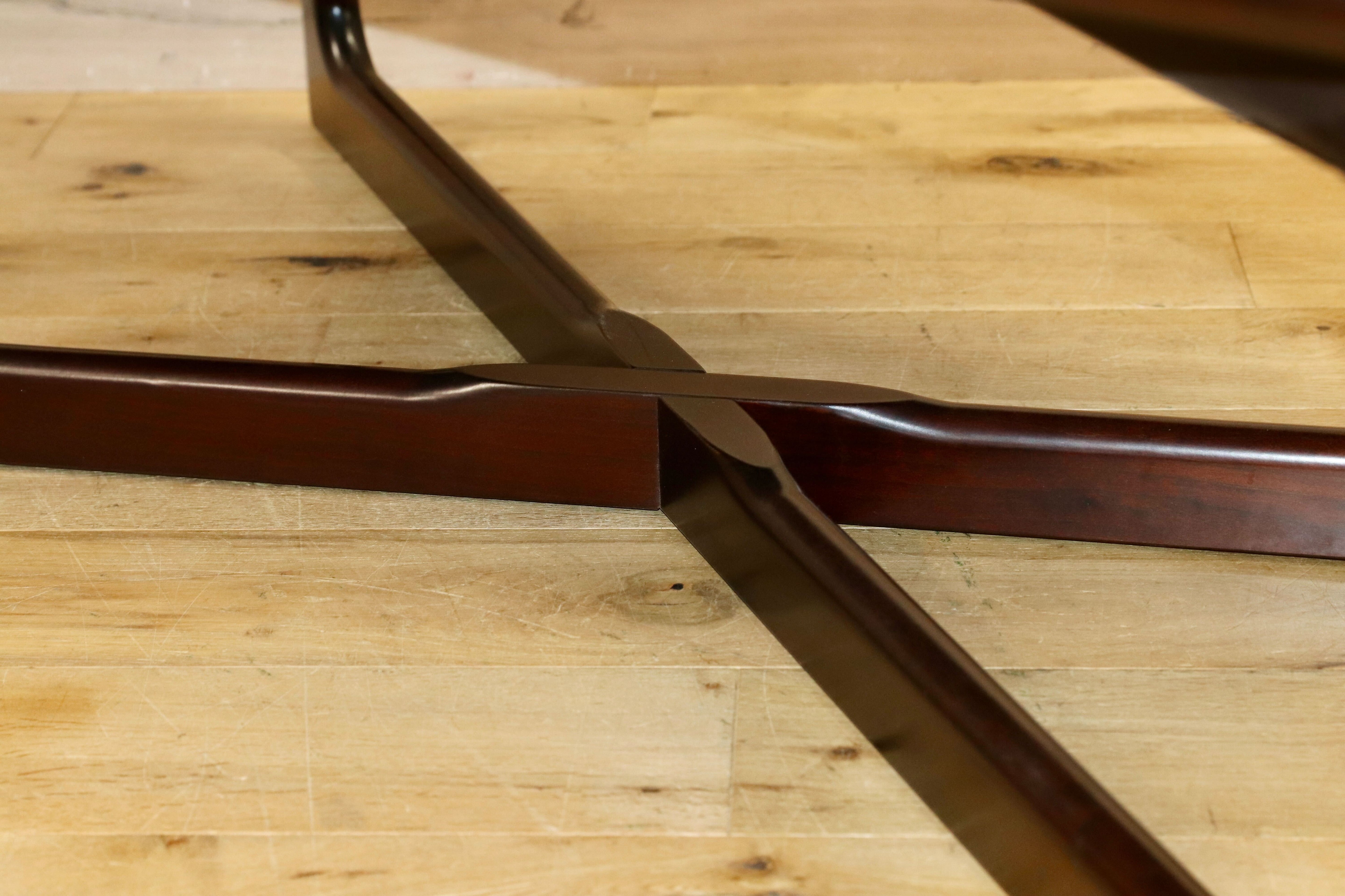 GMHS53○Dyrlund / デューロン 北欧 デンマーク ローズウッド センターテーブル リビングテーブル 応接机 北欧ヴィンテージ 稀少 約35万