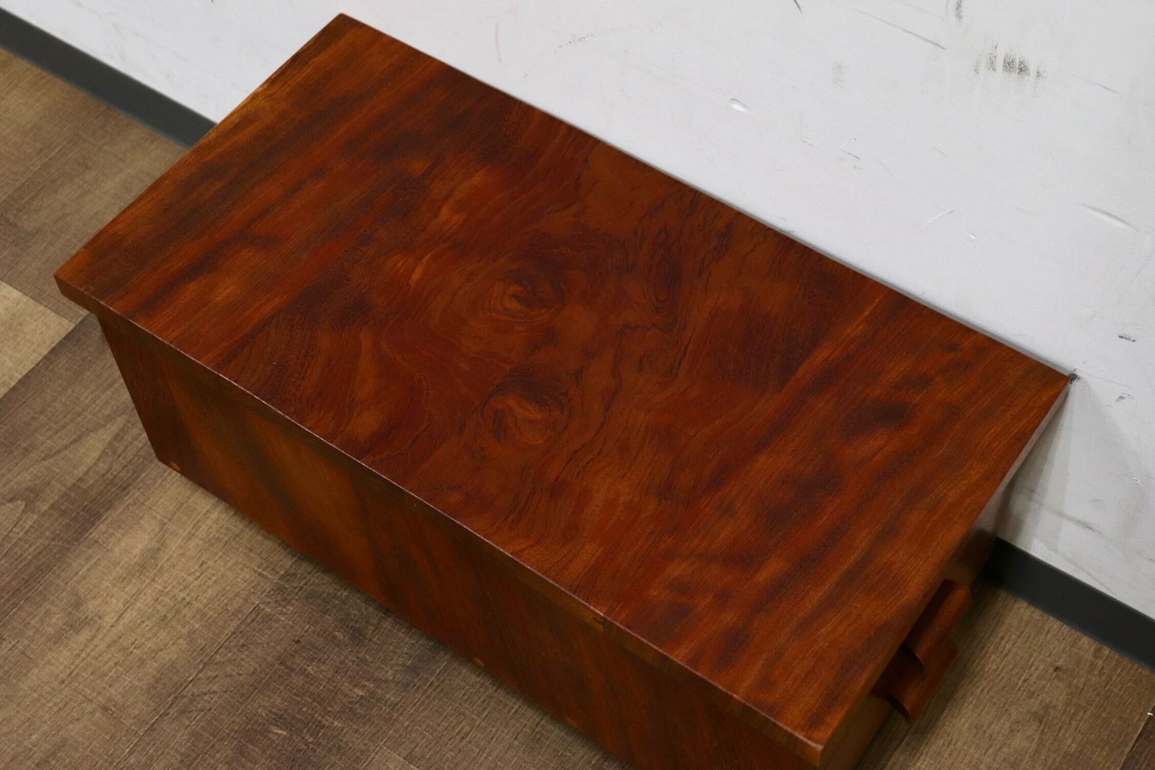 GMHH453○民芸家具 引き出し収納 収納家具 小物入れ 用箪笥 チェスト キャスター付き ミズメザクラ レトロ 検)松本民芸家具 九州民芸家具