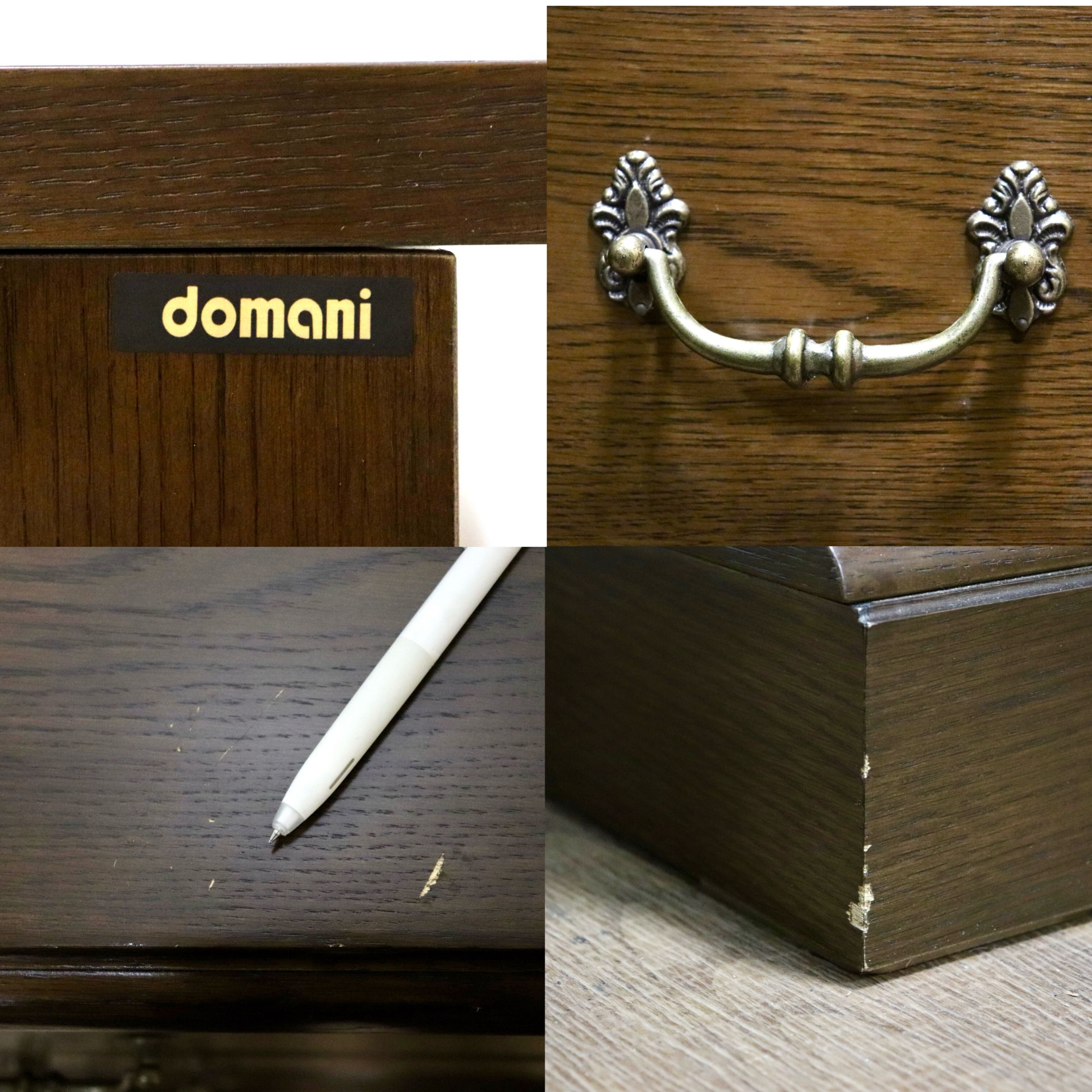 GMHN91A○domani / ドマーニ QUEENS LIFE クイーンズライフ 3段チェスト 整理箪笥 収納家具 オーク材 カリモク最高峰 定価約25万