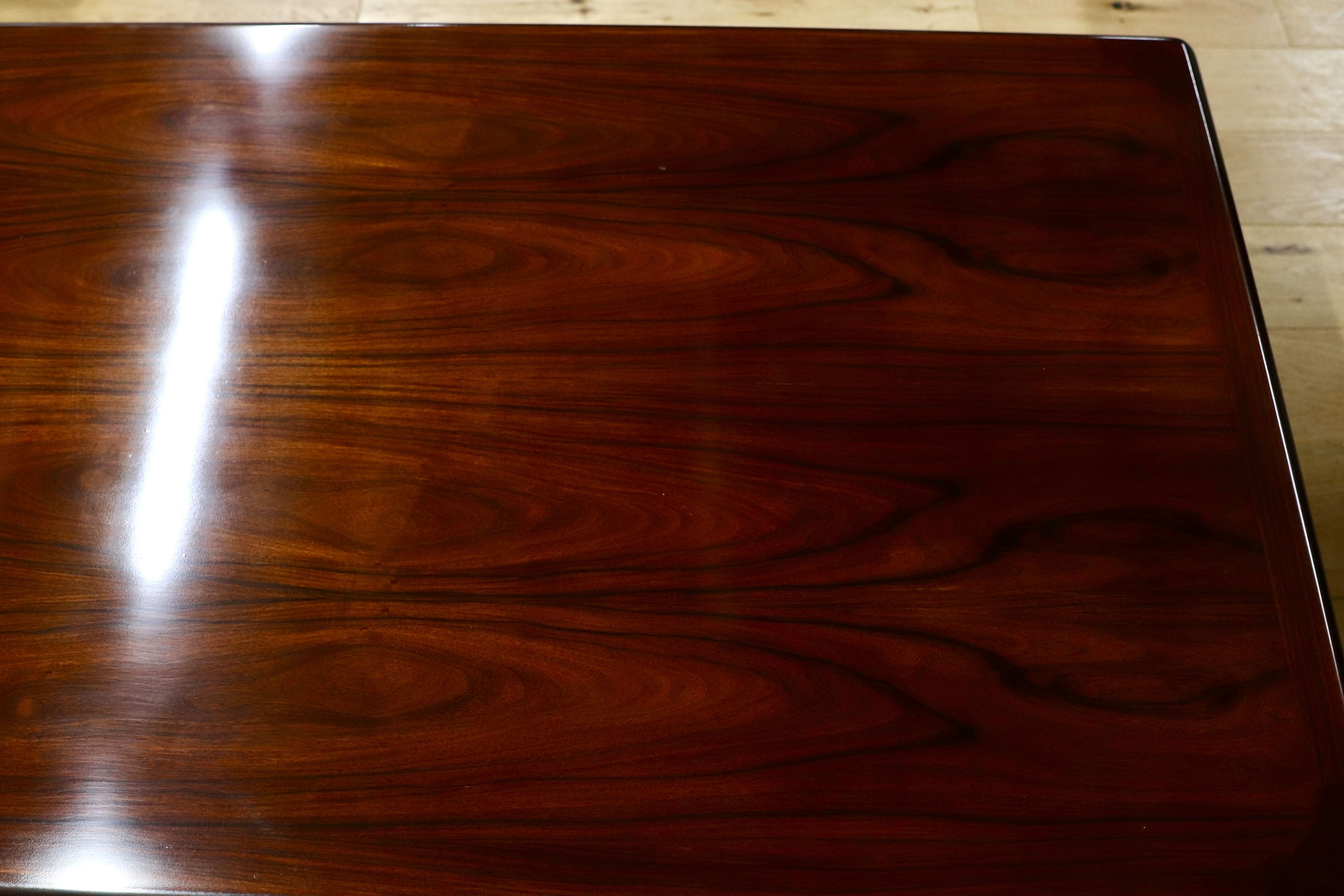 GMHS53○Dyrlund / デューロン 北欧 デンマーク ローズウッド センターテーブル リビングテーブル 応接机 北欧ヴィンテージ 稀少 約35万