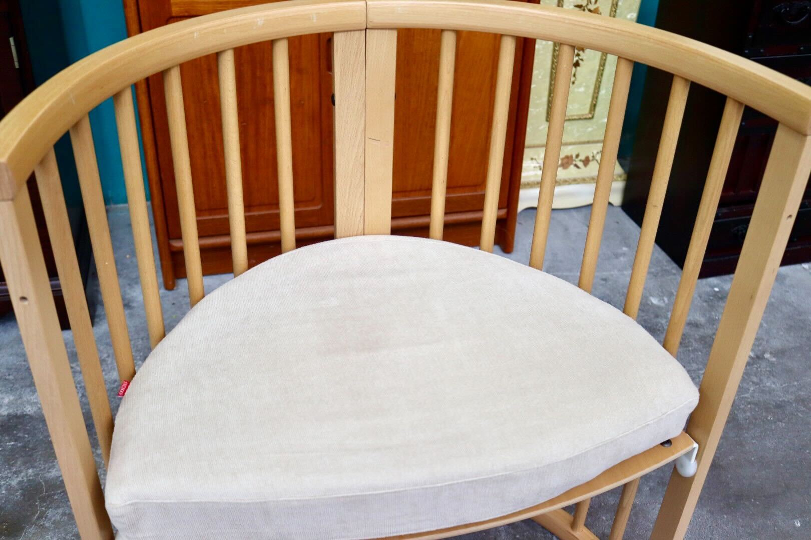 GMIH235A○Stokke / ストッケ Sleepi スリーピーチェア ベッドヘッド ダイニングチェア 2脚セット 木製 ベビーベッド 北欧家具