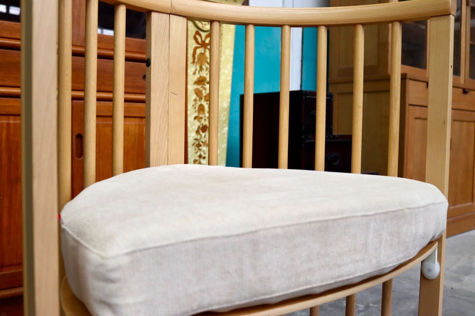 GMIH235A○Stokke / ストッケ Sleepi スリーピーチェア ベッドヘッド ダイニングチェア 2脚セット 木製 ベビーベッド 北欧家具