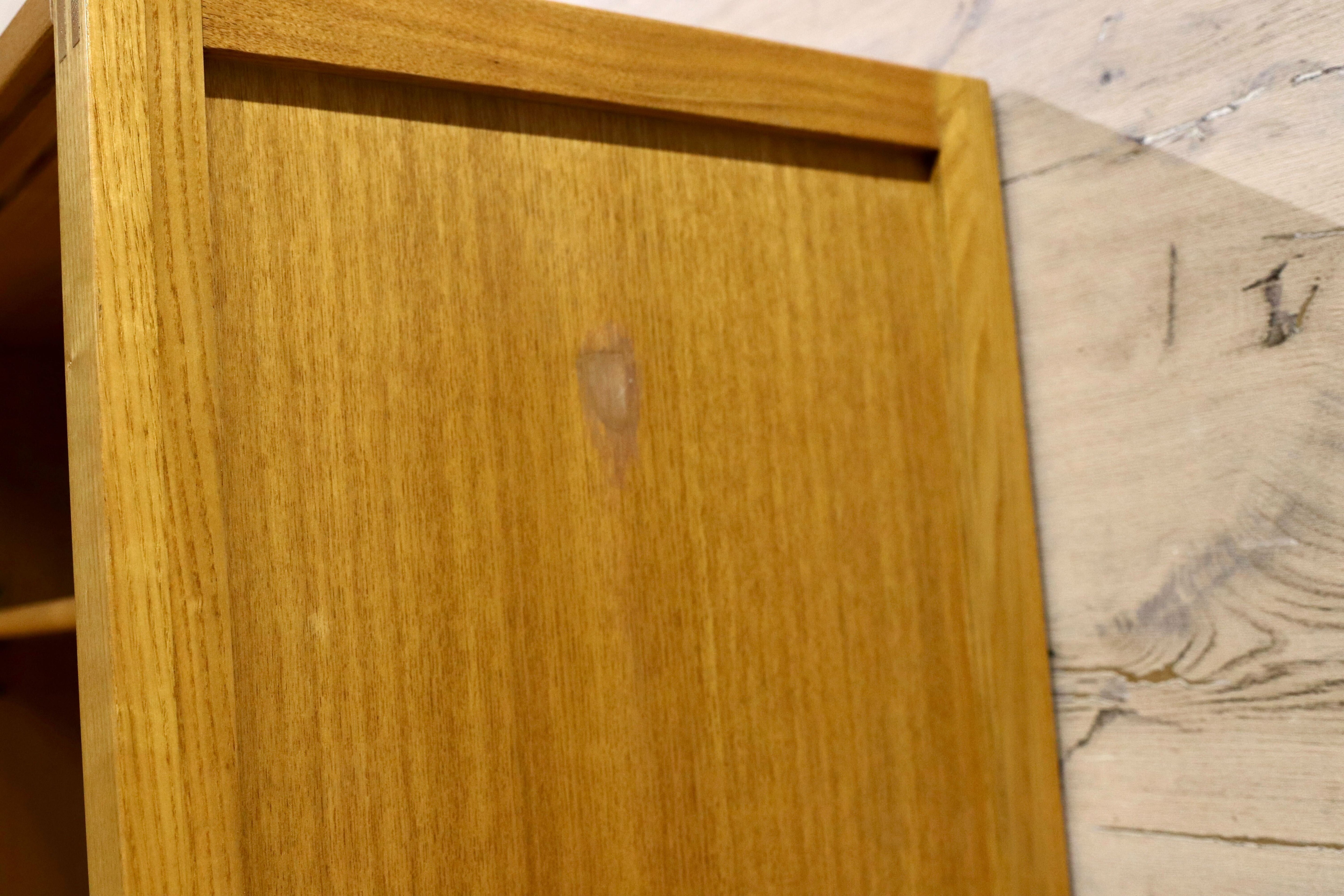 GMHS319○萩原家具 サイドボード リビングボード 茶棚 飾り棚 和モダン レトロ 漆塗 木製 検)モリシゲ