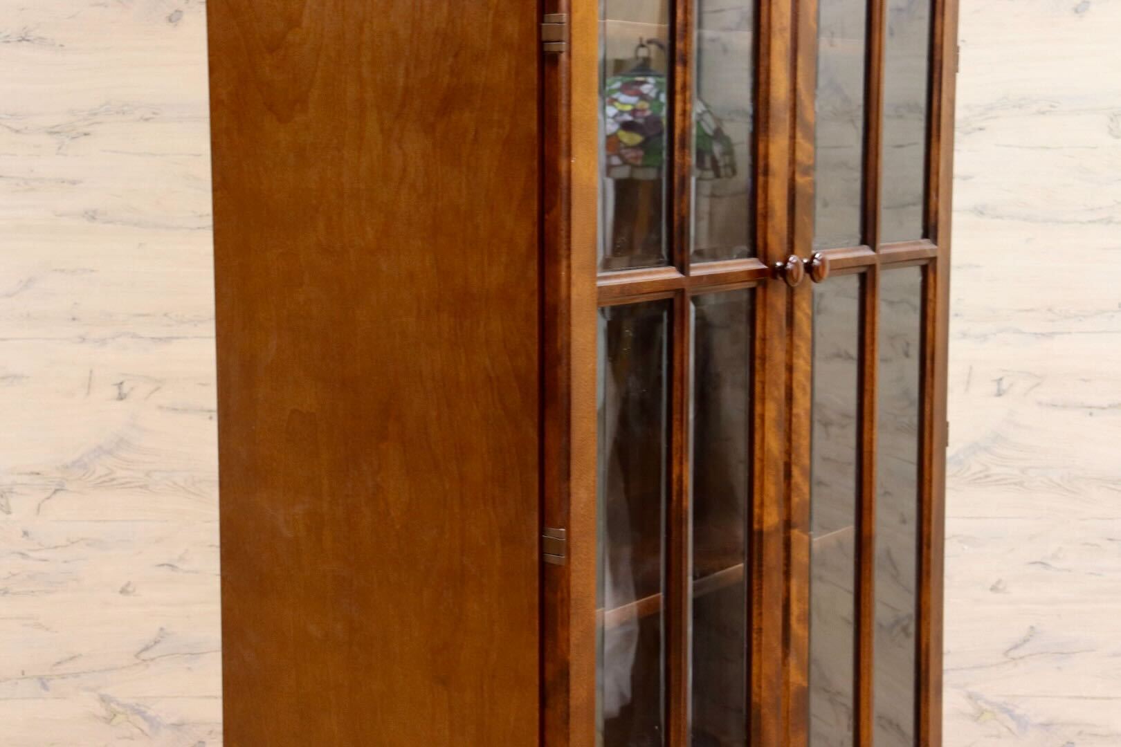 GMHH485A○Herbe / エルブ まりも 本棚 書棚 ブックシェルフ 本箱 飾り棚 キャビネット 収納家具 民芸家具 和家具 古民家 和モダン