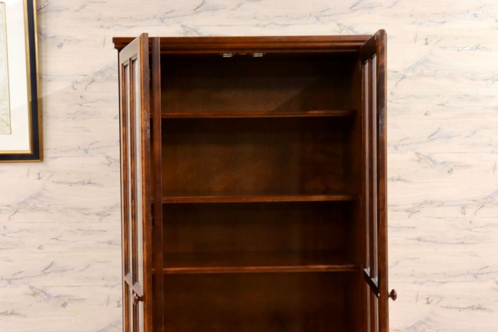 GMHH485A○Herbe / エルブ まりも 本棚 書棚 ブックシェルフ 本箱 飾り棚 キャビネット 収納家具 民芸家具 和家具 古民家 和モダン