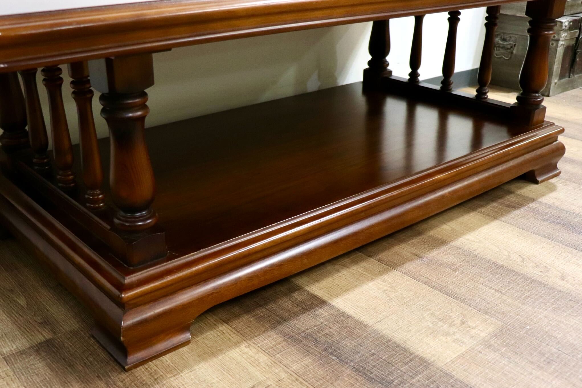 GMHH505○karimoku / カリモク コロニアル センターテーブル リビングテーブル オールドカリモク クラシック ヴィンテージ 国産家具 応接