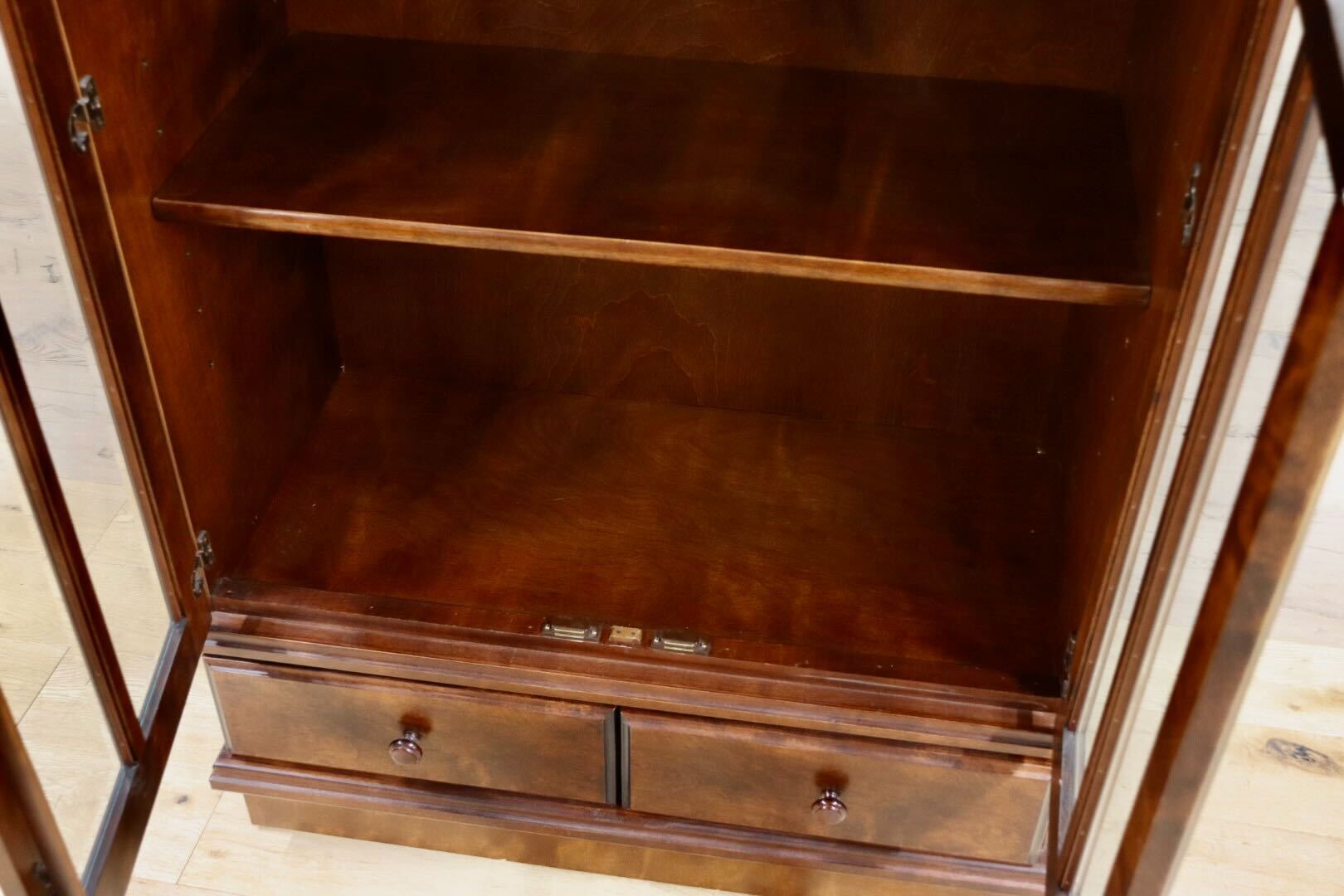 GMHH485A○Herbe / エルブ まりも 本棚 書棚 ブックシェルフ 本箱 飾り棚 キャビネット 収納家具 民芸家具 和家具 古民家 和モダン