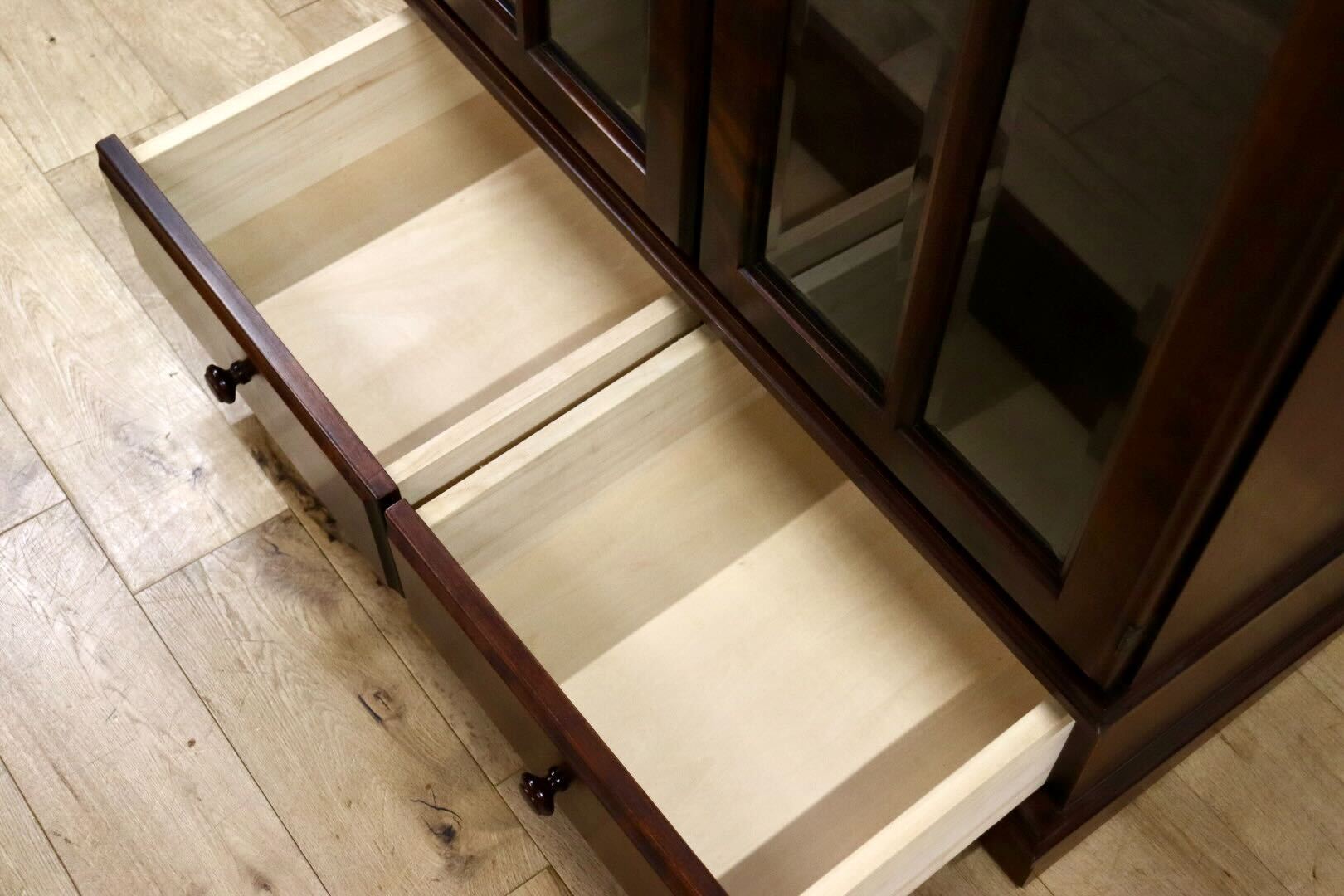 GMHH485A○Herbe / エルブ まりも 本棚 書棚 ブックシェルフ 本箱 飾り棚 キャビネット 収納家具 民芸家具 和家具 古民家 和モダン