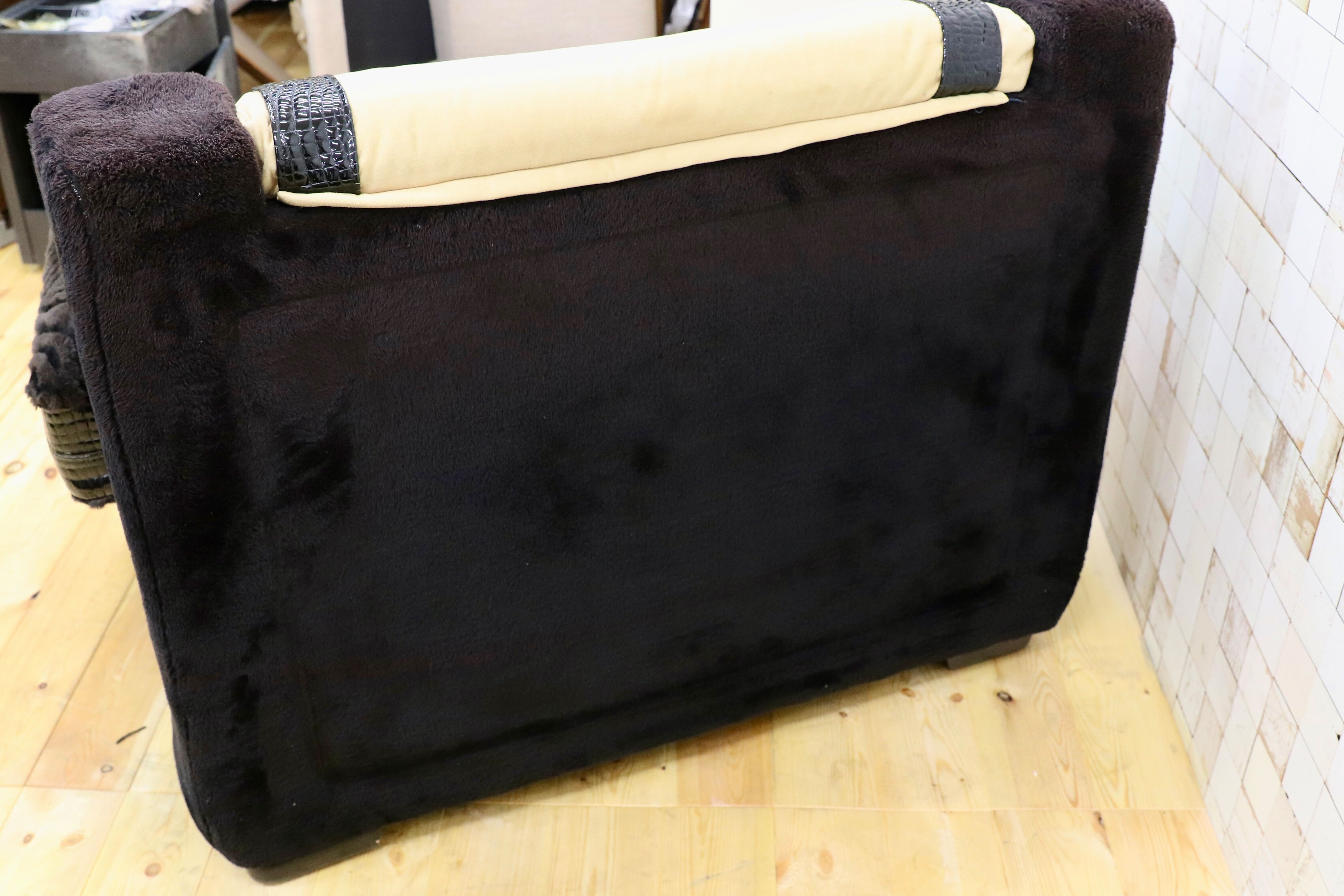 GMHK293C○Fromitaria / フォルミタリア Paolo GUCCI パオロ グッチ 1人掛けソファ シングルソファ イタリア最高峰 布張り クラシック