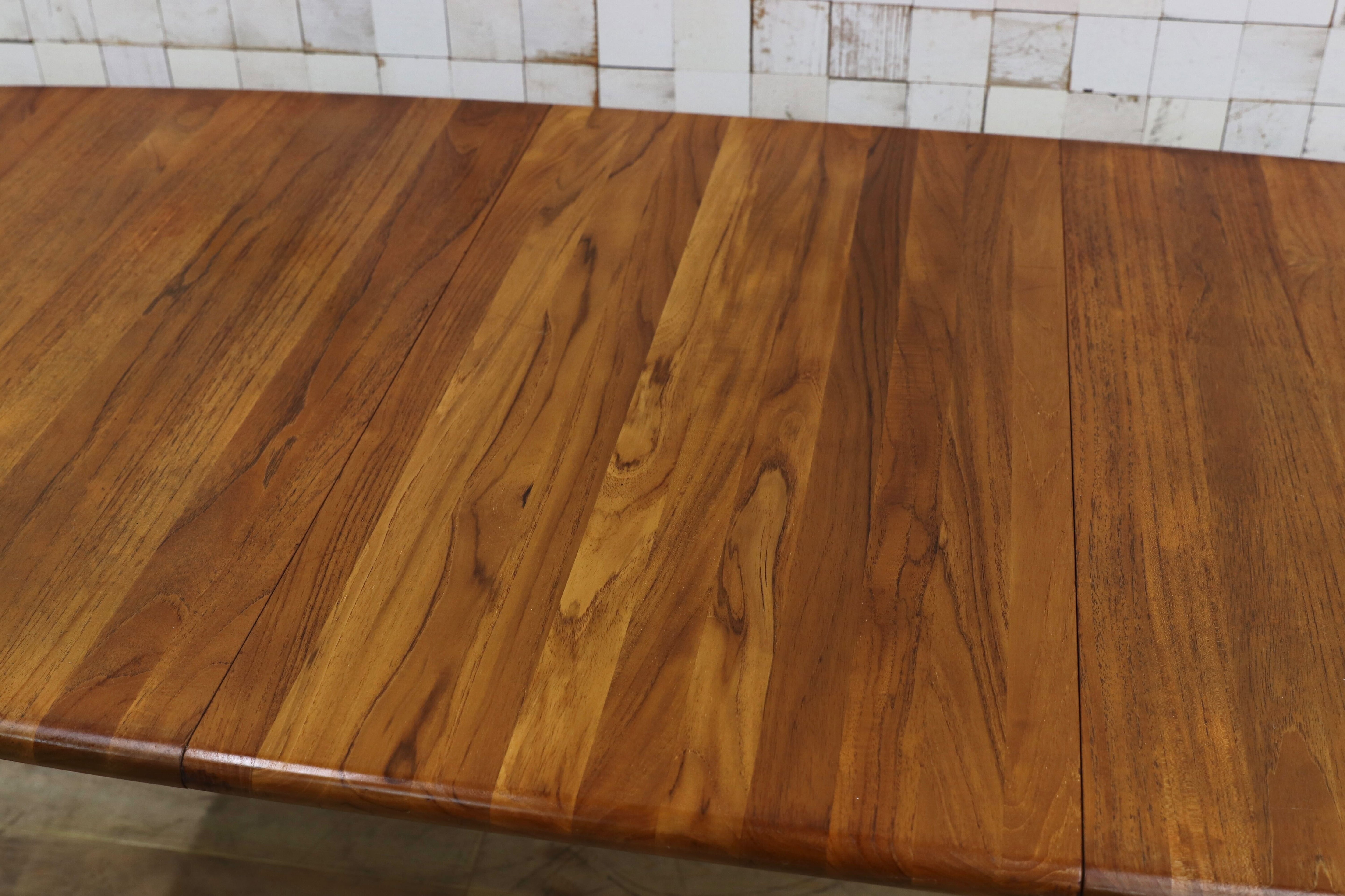 GMHH465○GUDME / グドメ ダイニングテーブル 食卓テーブル チーク無垢材 北欧ヴィンテージ 北欧家具 デンマーク製 稀少