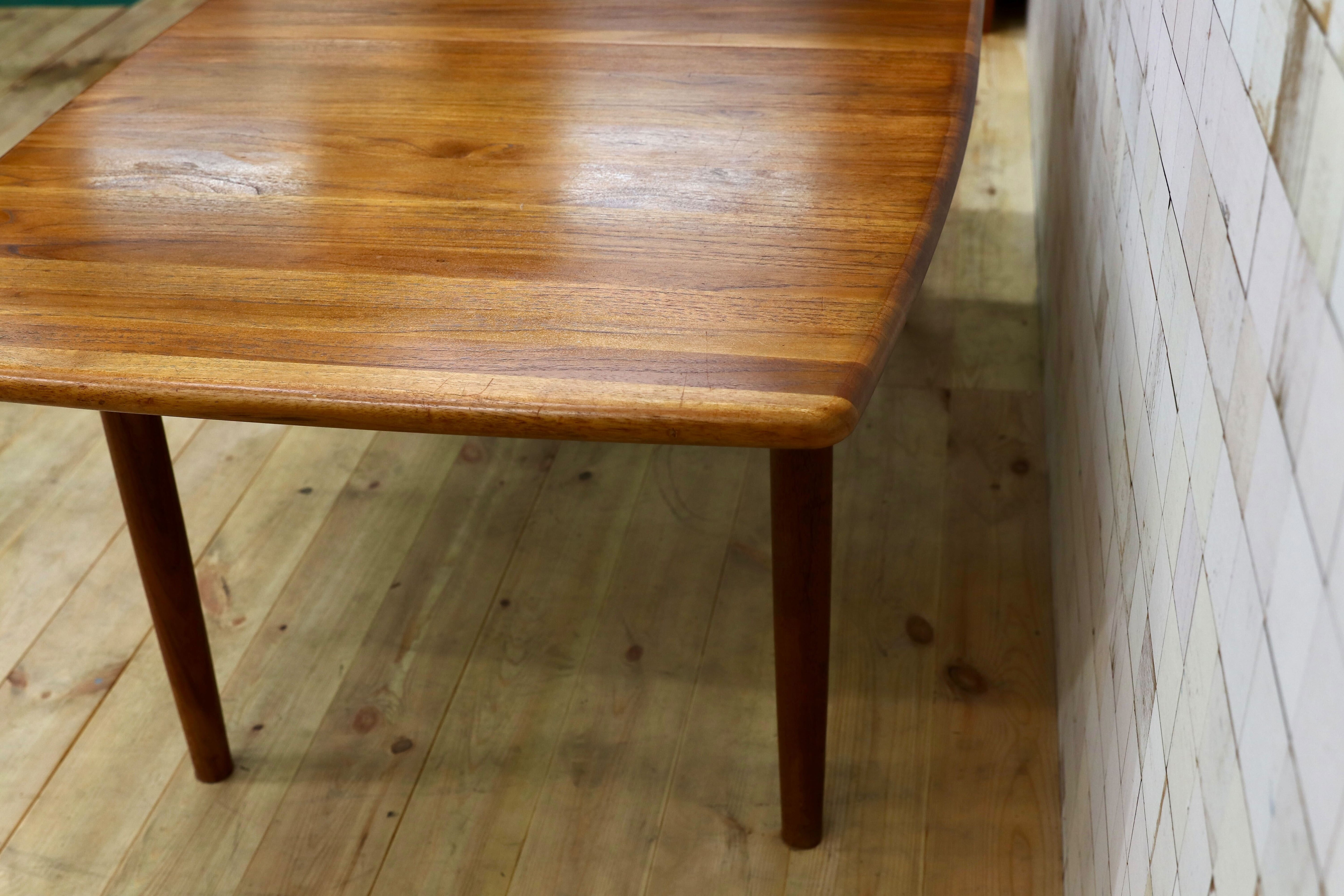 GMHH465○GUDME / グドメ ダイニングテーブル 食卓テーブル チーク無垢材 北欧ヴィンテージ 北欧家具 デンマーク製 稀少