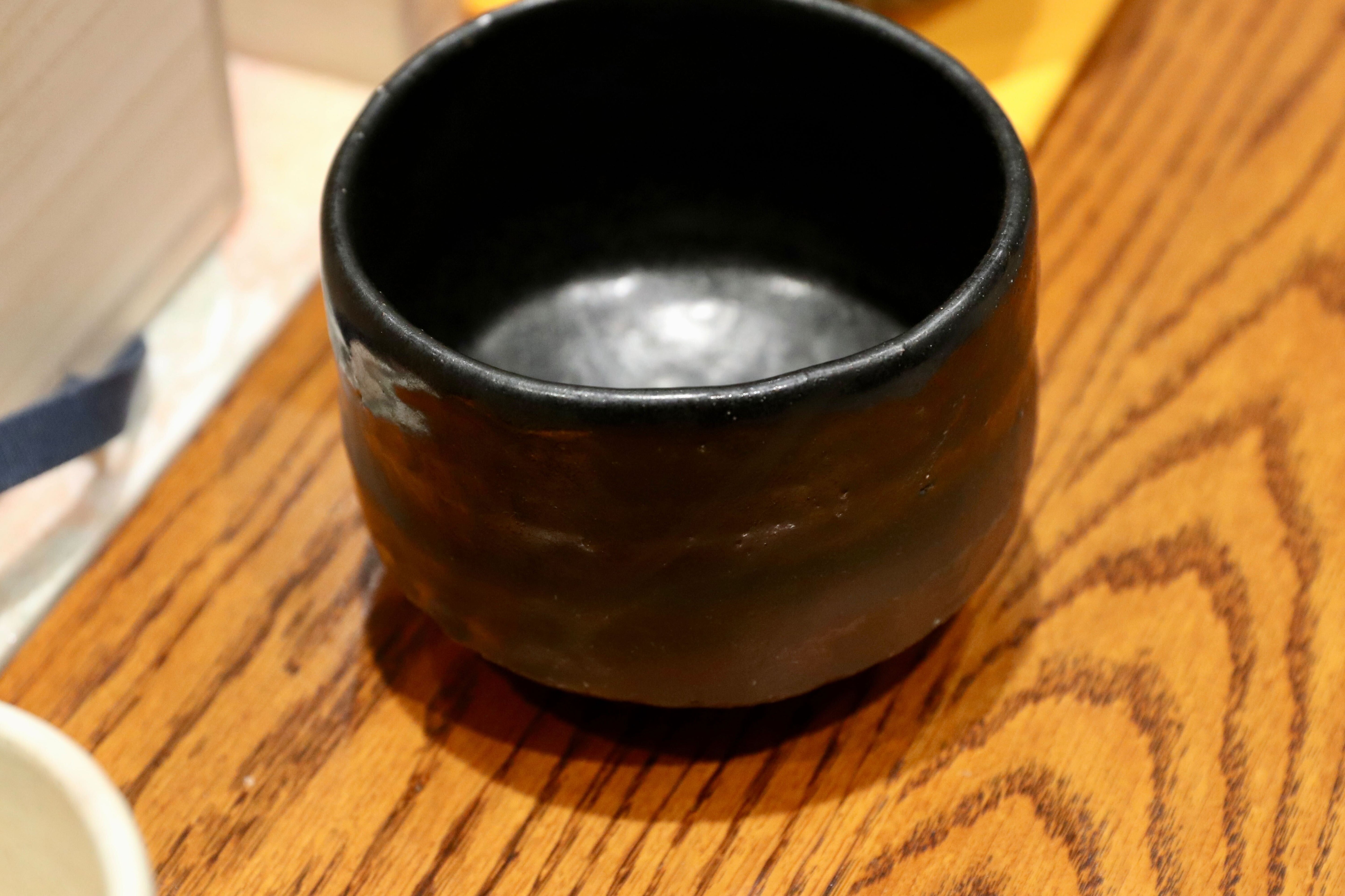 GMIO168○北村圭泉 圭泉窯 黒釉茶碗 最高級 丹波焼 丹波篠山 陶磁器 未使用