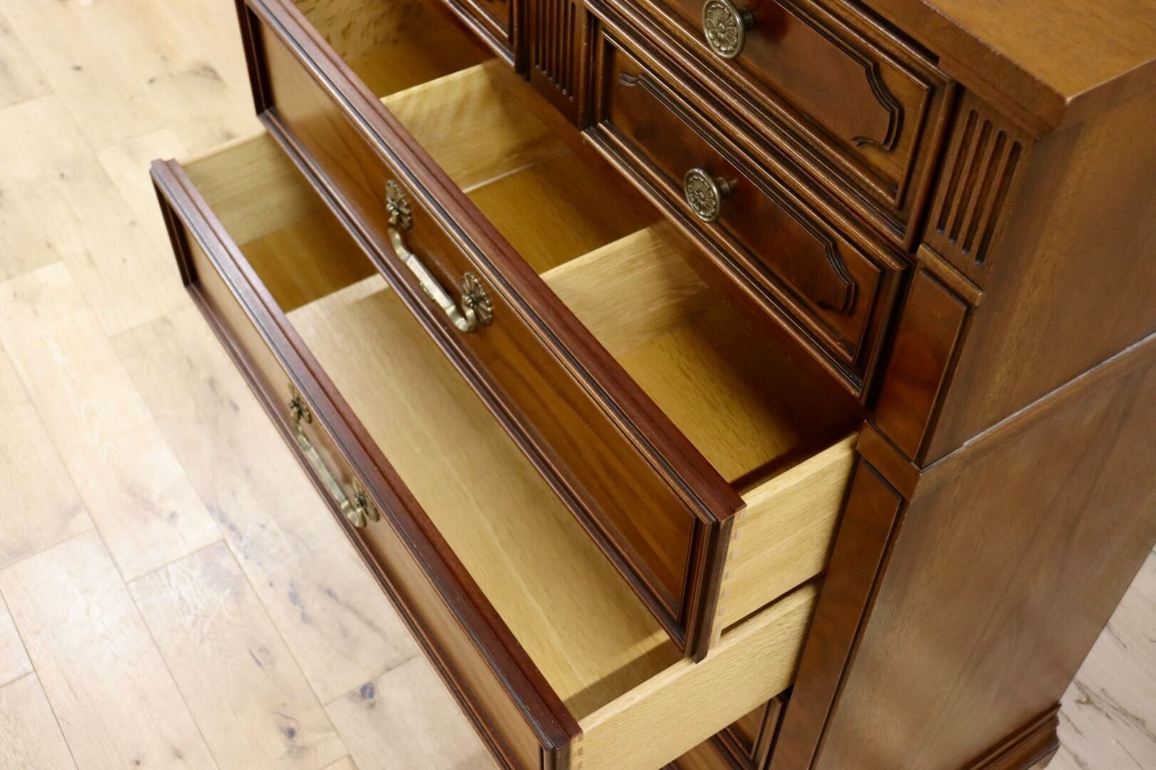 GMHK793B○DREXEL HERITAGE / ドレクセルヘリテイジ FRANCESCA フランチェスカ チェスト リビングボード 定価約72万 ヴィンテージ 最高級