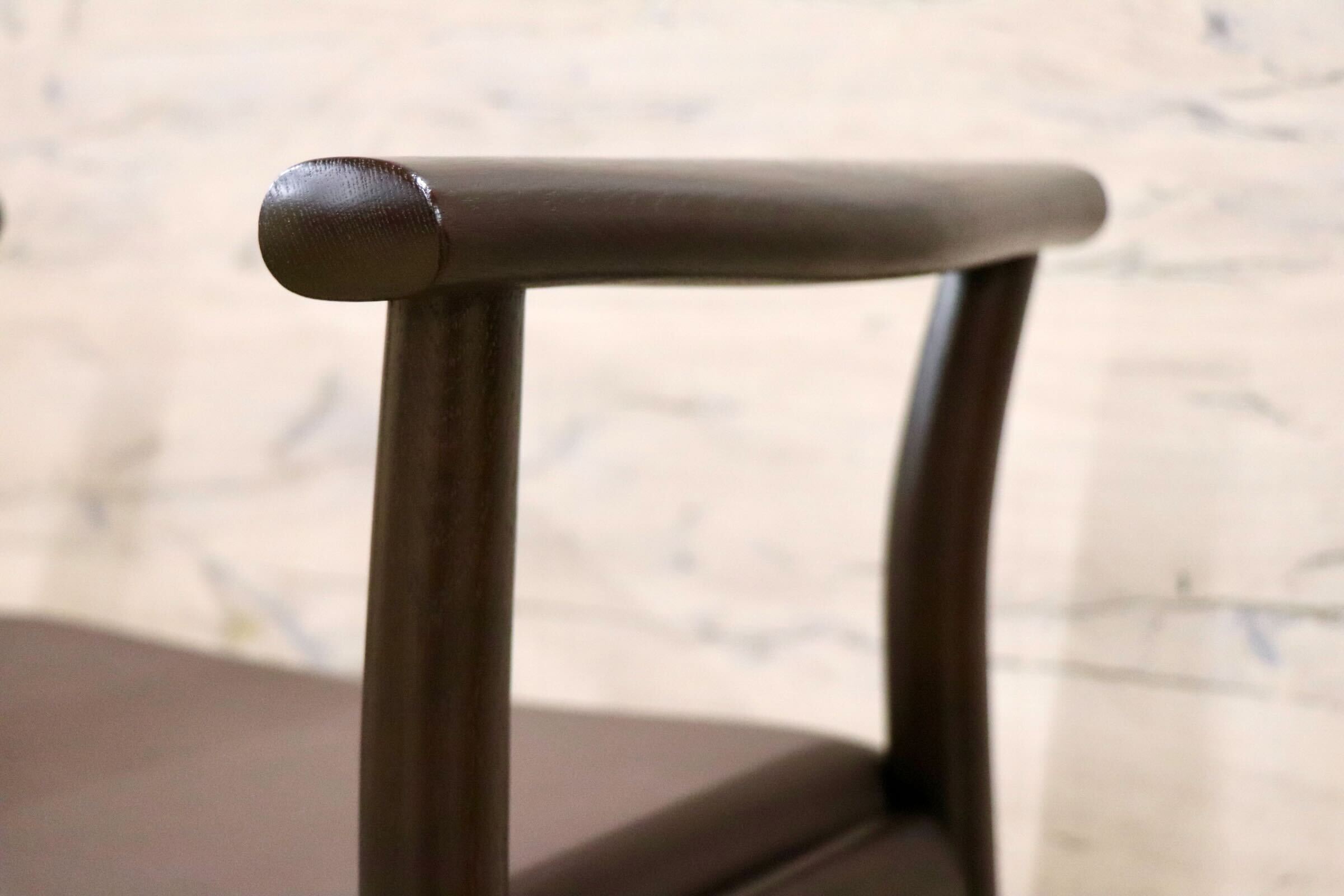 GMIS550◯maturite / マチュリテ Po Chair ポーチェアー オーク材 サイドチェア コンパクトスツール 定価約8.14万 飛騨産業 HIDA キツツキ