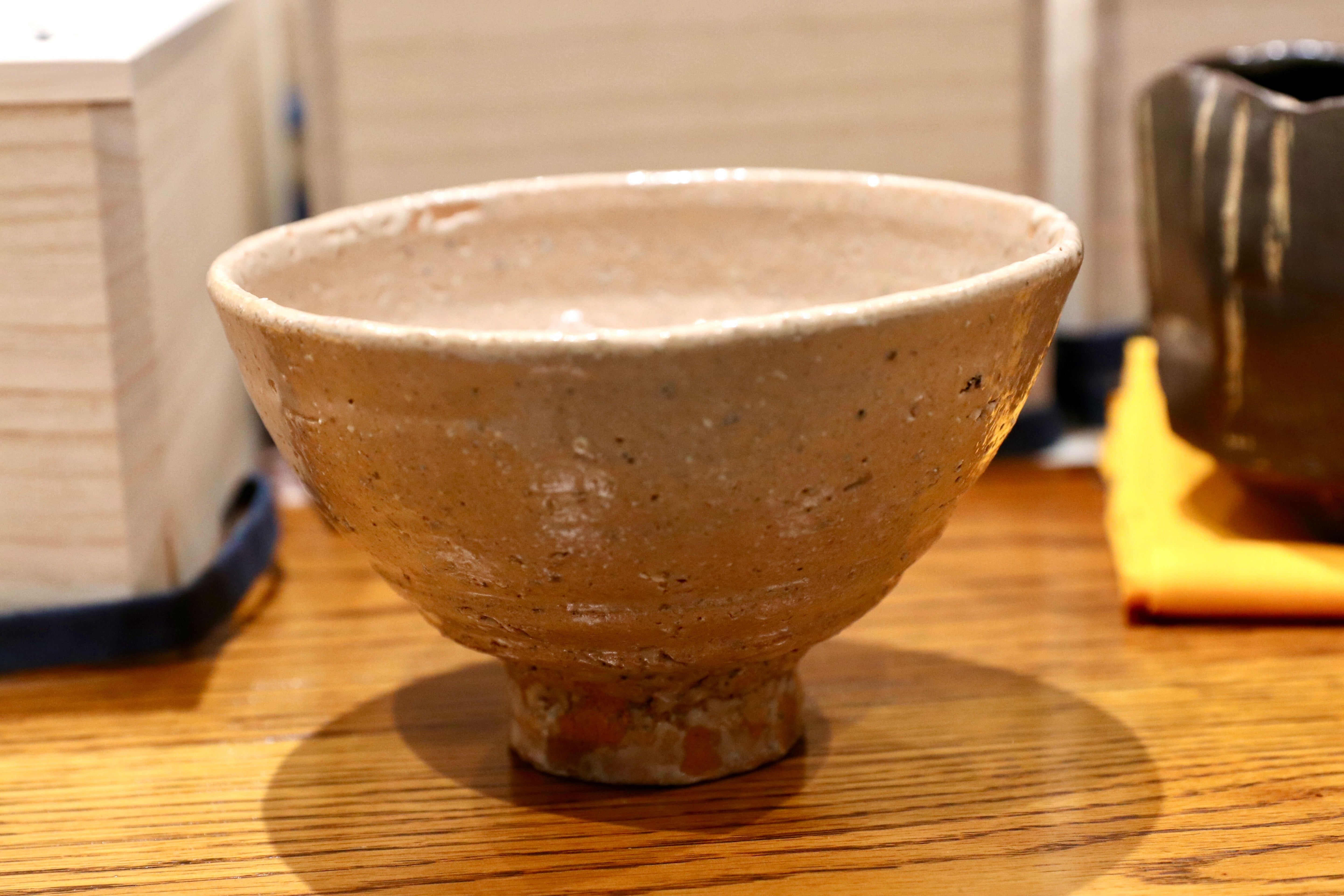 GMIO170○北村圭泉 圭泉窯 井戸茶碗 最高級 丹波焼 丹波篠山 陶磁器 未使用