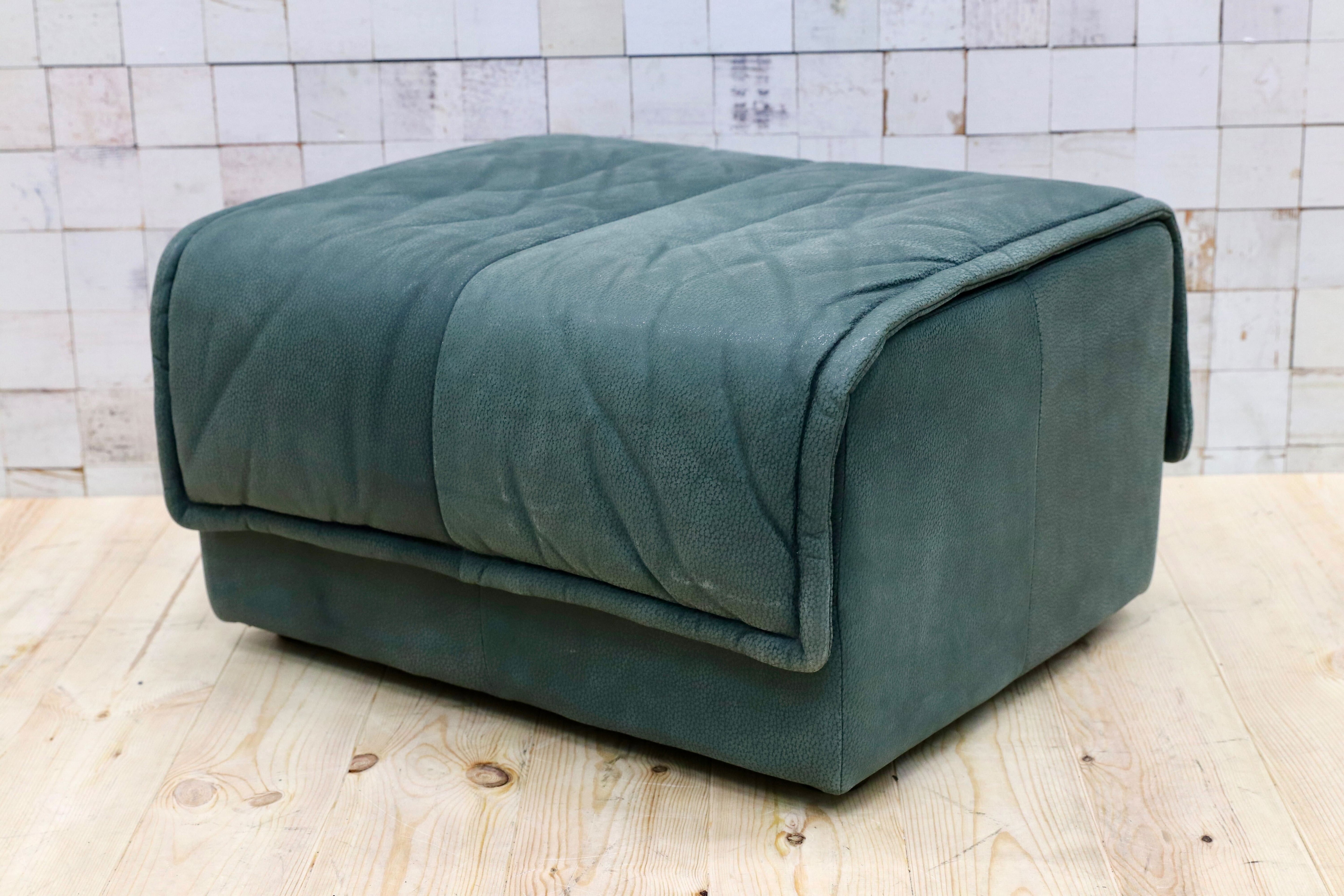 GMFT142○rossi di albizzate / ロッシディアルビザーテ IDC大塚家具 イタリア製 ヴィンテージ 本革 オットマン フットスツール 最高級