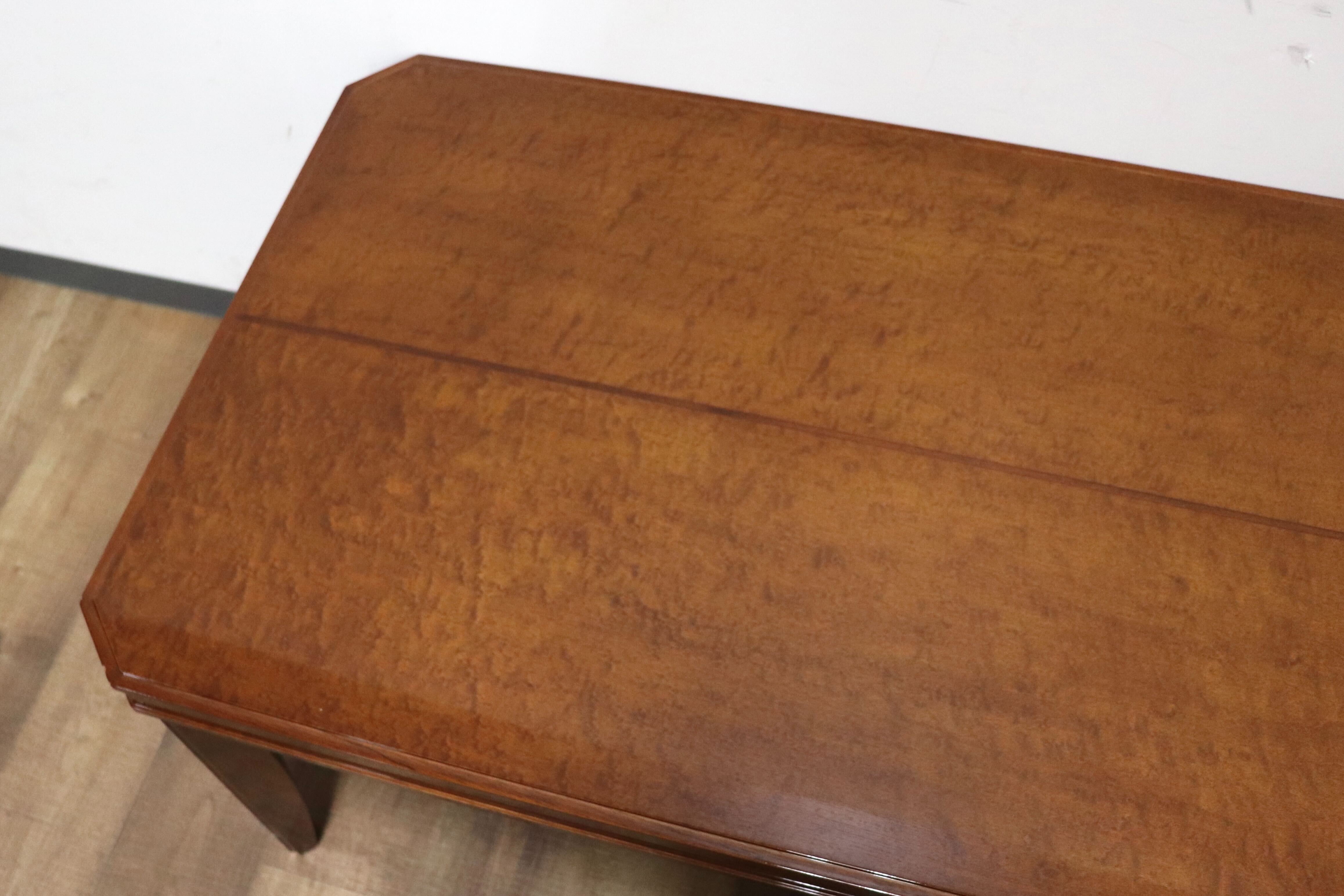 GMHK195○MORISHIGE / モリシゲ グランロゼ センターテーブル リビングテーブル 机 樺材 クラシック IDC大塚家具 定価約19万