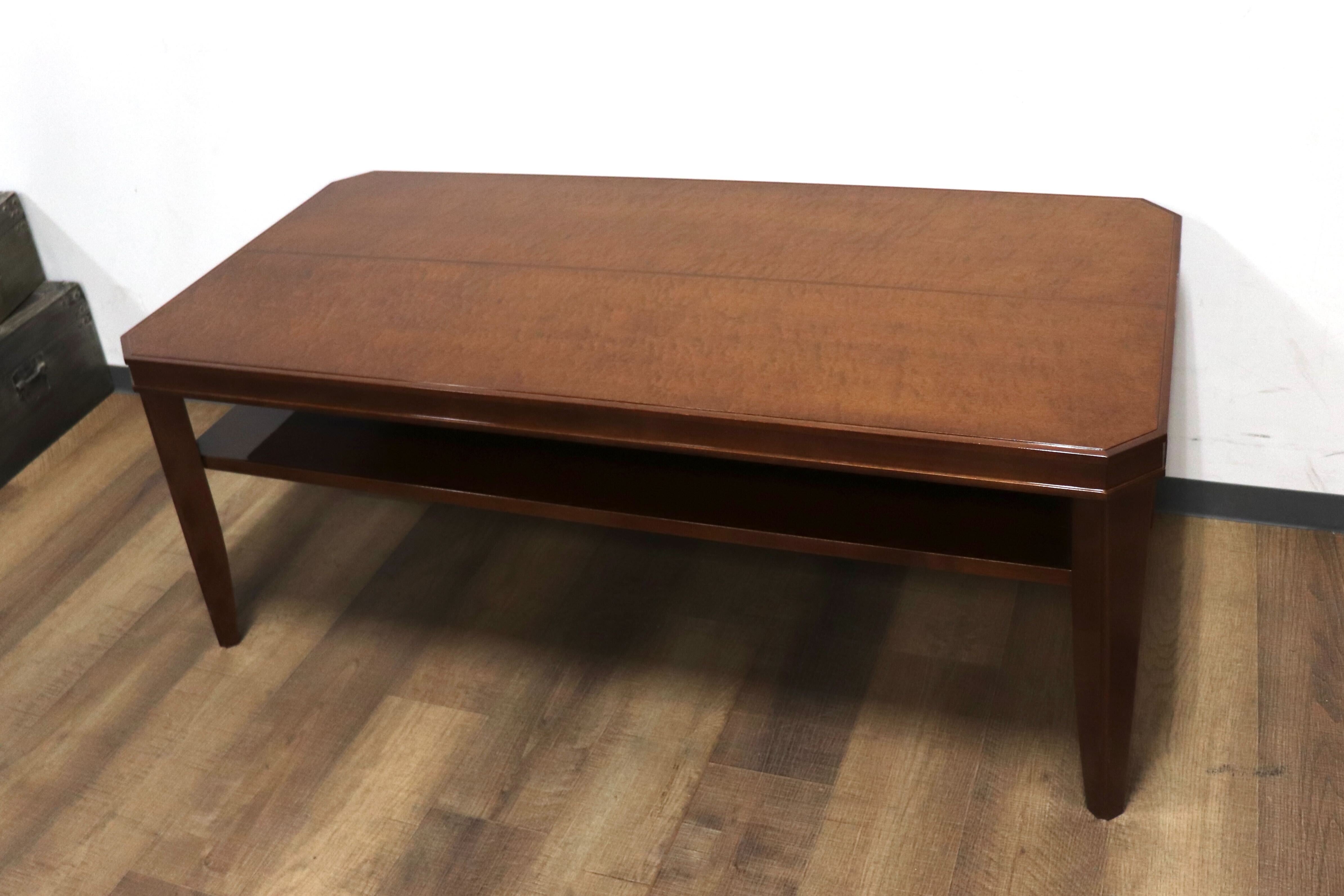 GMHK195○MORISHIGE / モリシゲ グランロゼ センターテーブル リビングテーブル 机 樺材 クラシック IDC大塚家具 定価約19万