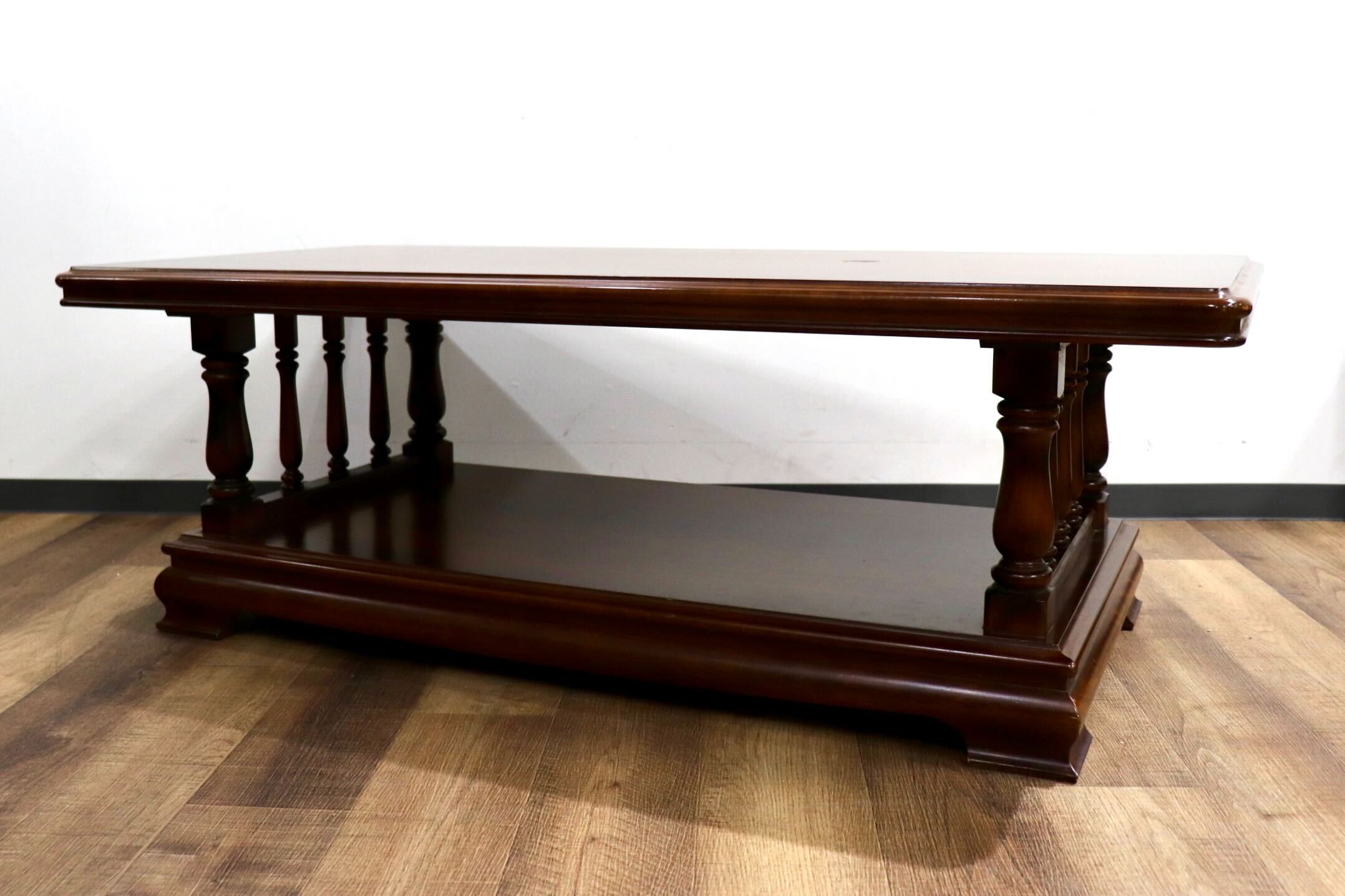 GMHH505○karimoku / カリモク コロニアル センターテーブル リビングテーブル オールドカリモク クラシック ヴィンテージ 国産家具 応接