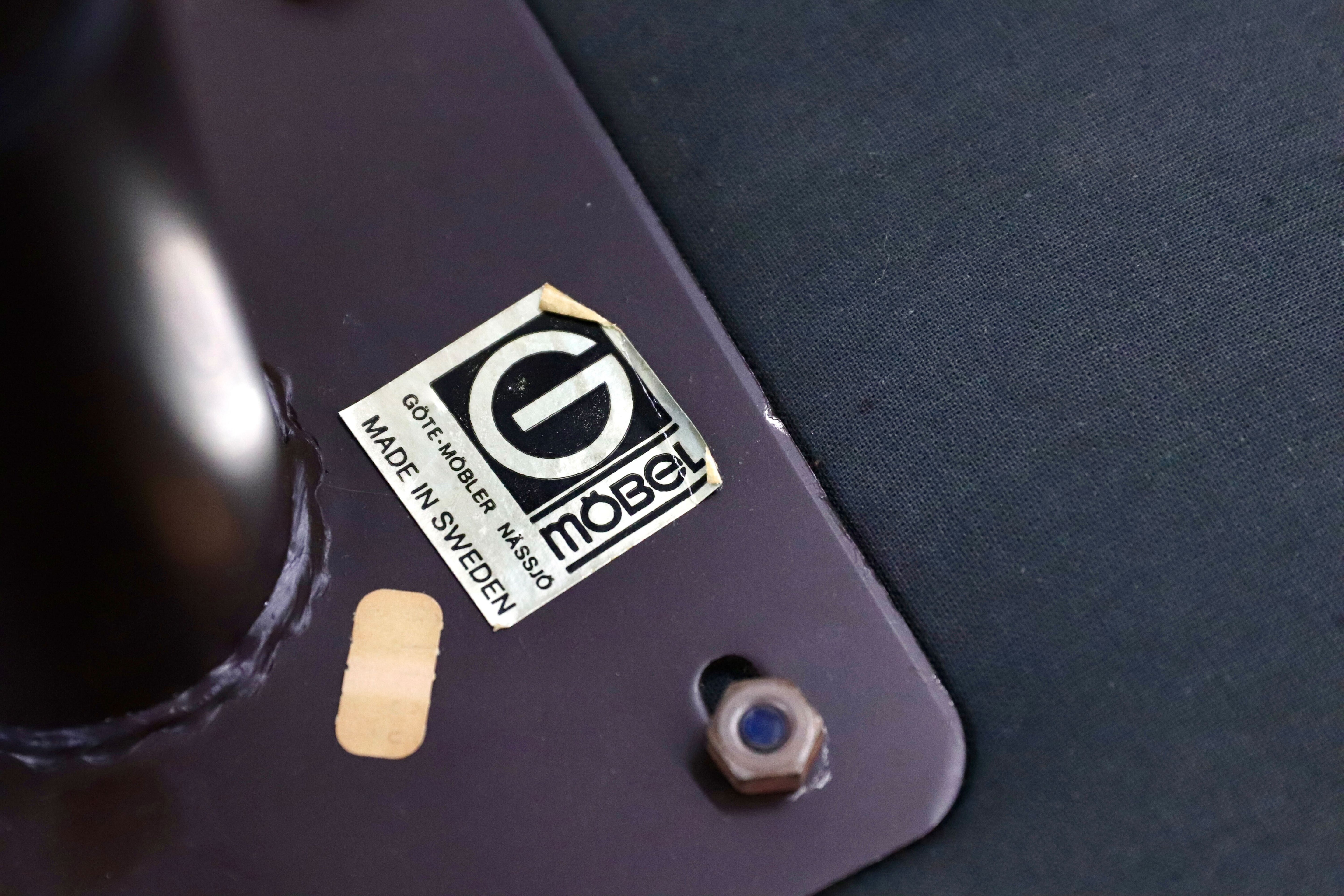 GMHH474○GOTE Mobler 北欧 スウェーデン 本革 レザー オットマン フットスツール グリーン 北欧ヴィンテージ 稀少