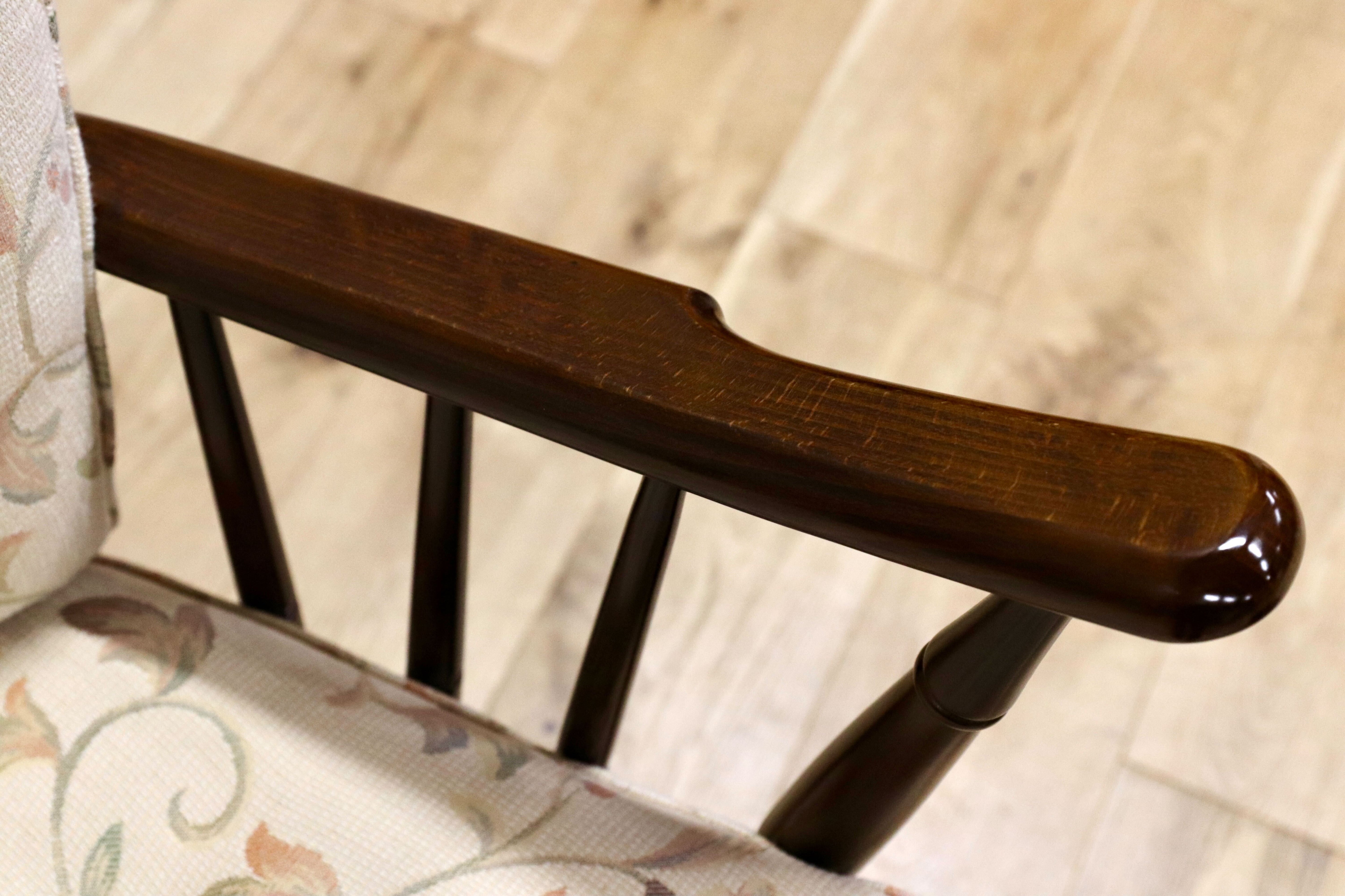 GMHN185○karimoku / カリモク コロニアル アームチェア 椅子 ラウンジチェア 国産家具