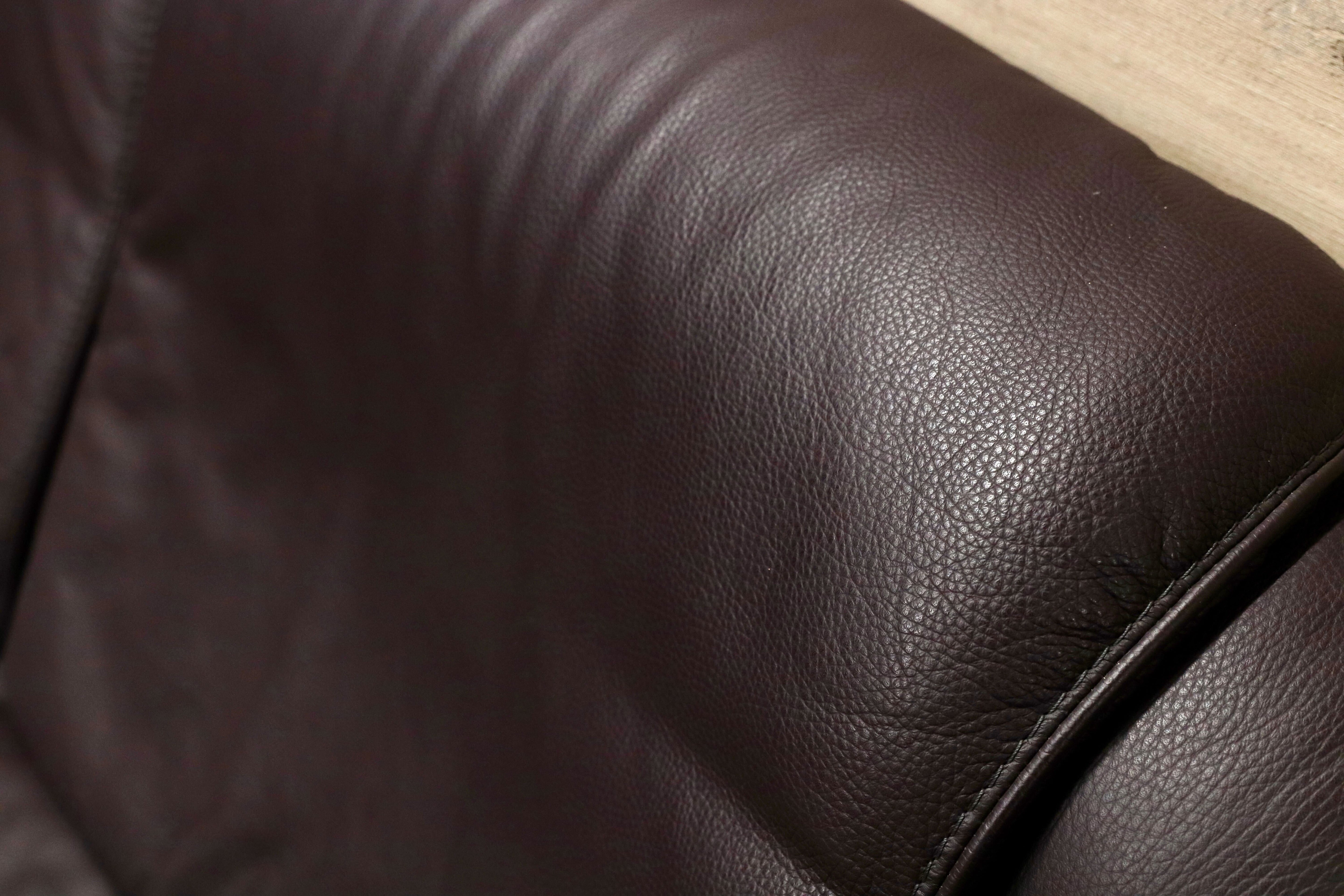 GMIK905B○himolla / ヒモラ パシフィック 3人掛けソファ トリプルソファ 総本革 ダークブラウン ドイツ IDC大塚家具 最高級 定価約80万