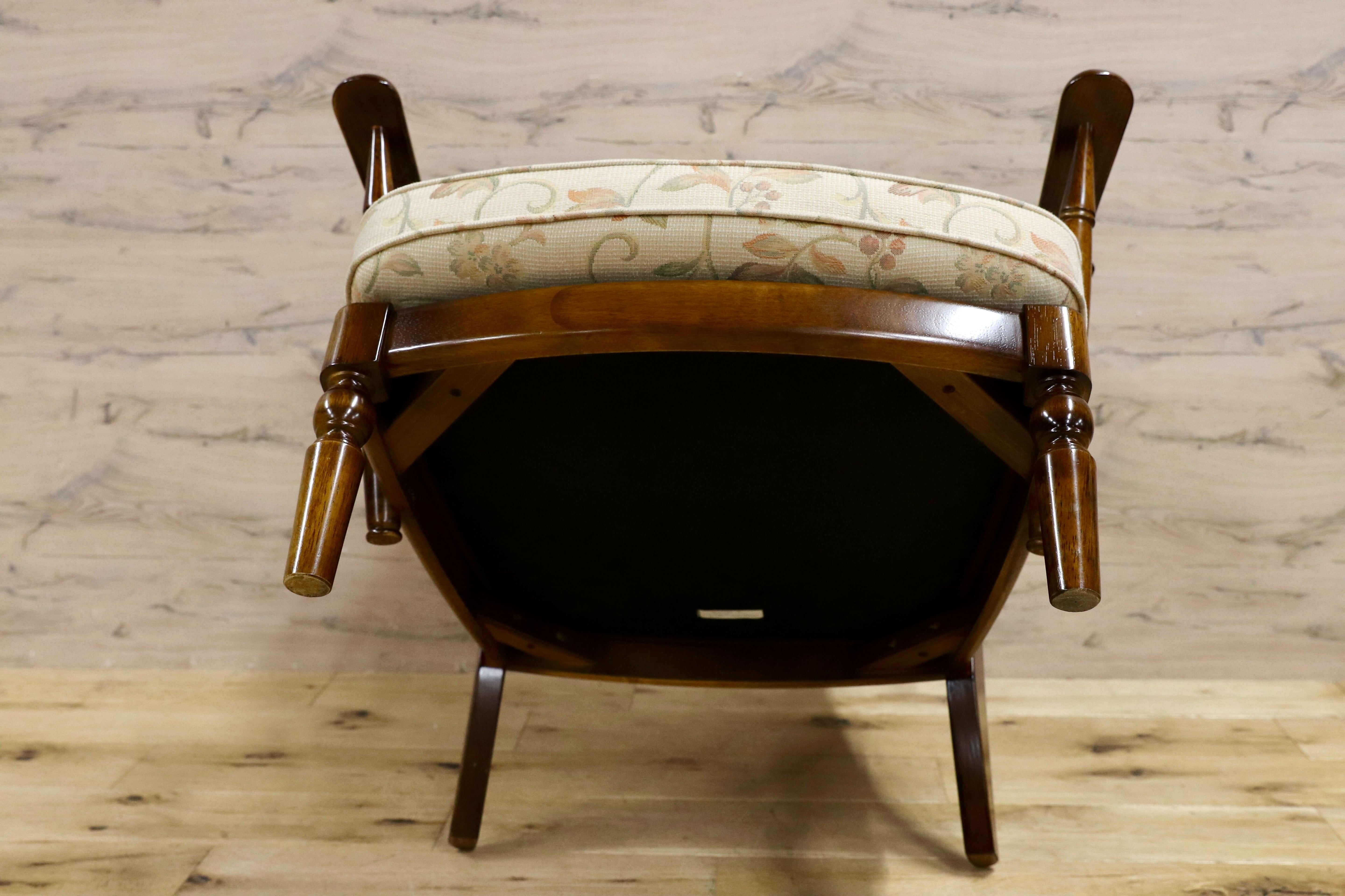 GMHN185○karimoku / カリモク コロニアル アームチェア 椅子 ラウンジチェア 国産家具