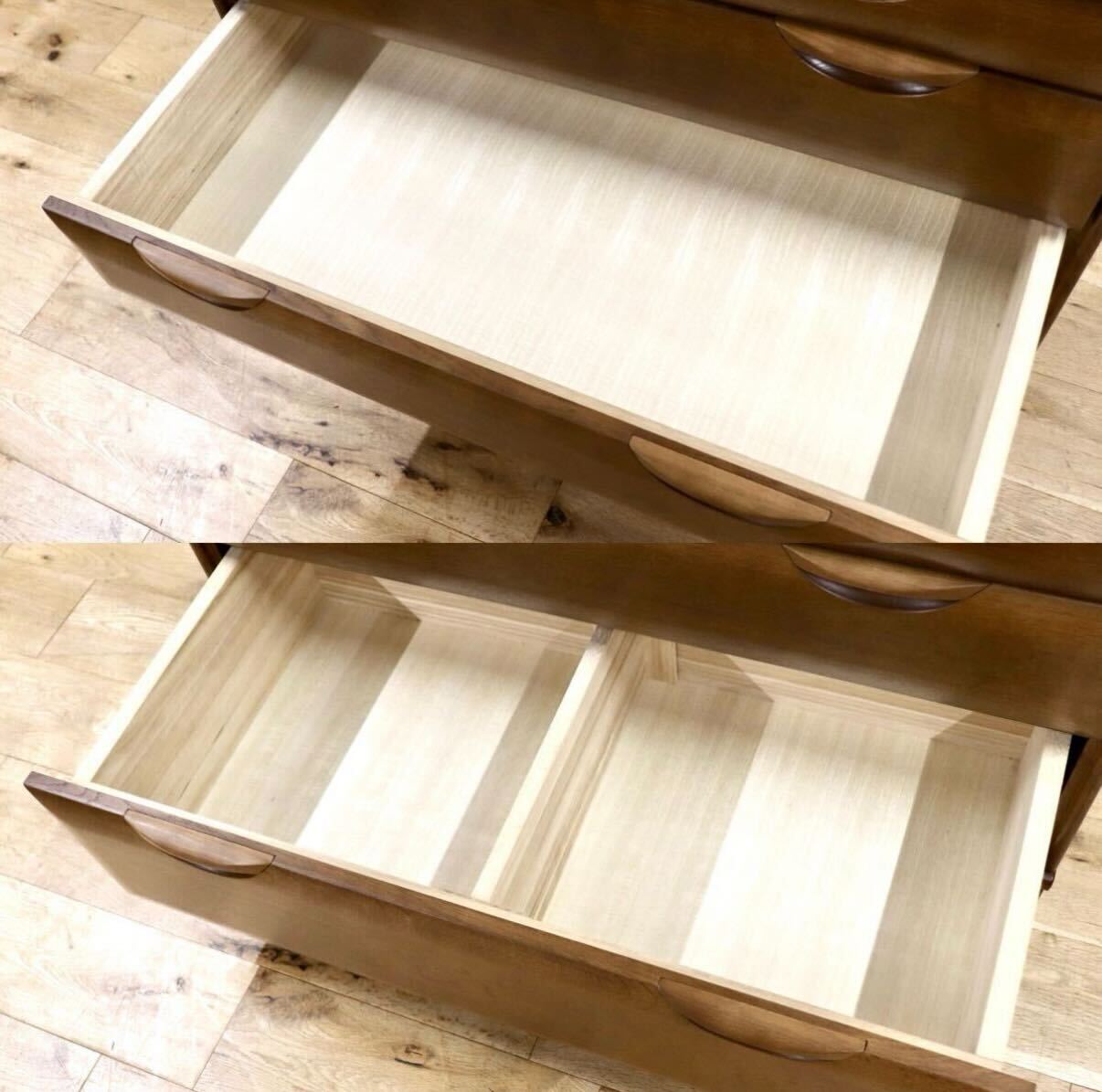 GMIH313○karimoku / カリモク チェスト 4段チェスト 整理家具 収納家具 楢材 木製 モダン 国産家具 美品