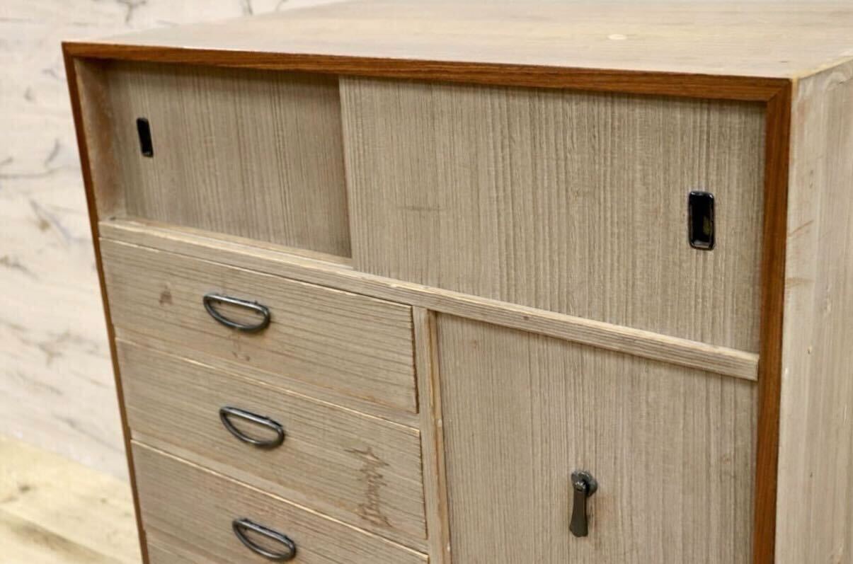 GMIH140○和箪笥 整理箪笥 引き出し収納 桐箪笥 和家具 レトロ 和モダン タンス チェスト 古民家 レトロ アンティーク