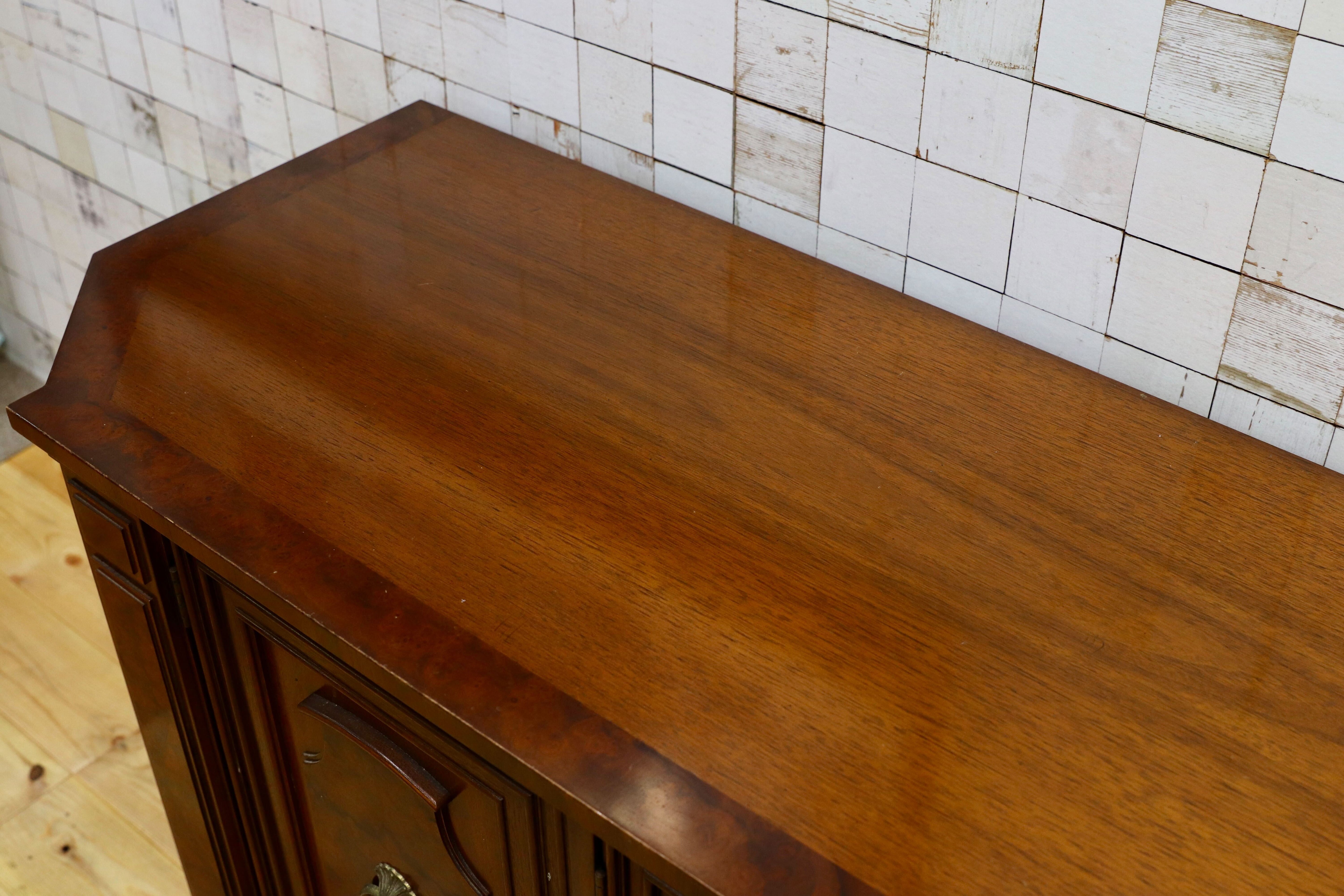 GMIS239○DREXEL HERITAGE / ドレクセルヘリテイジ フランチェスカ サイドボード リビングボード クラシック ヴィンテージ 定価76万 稀少