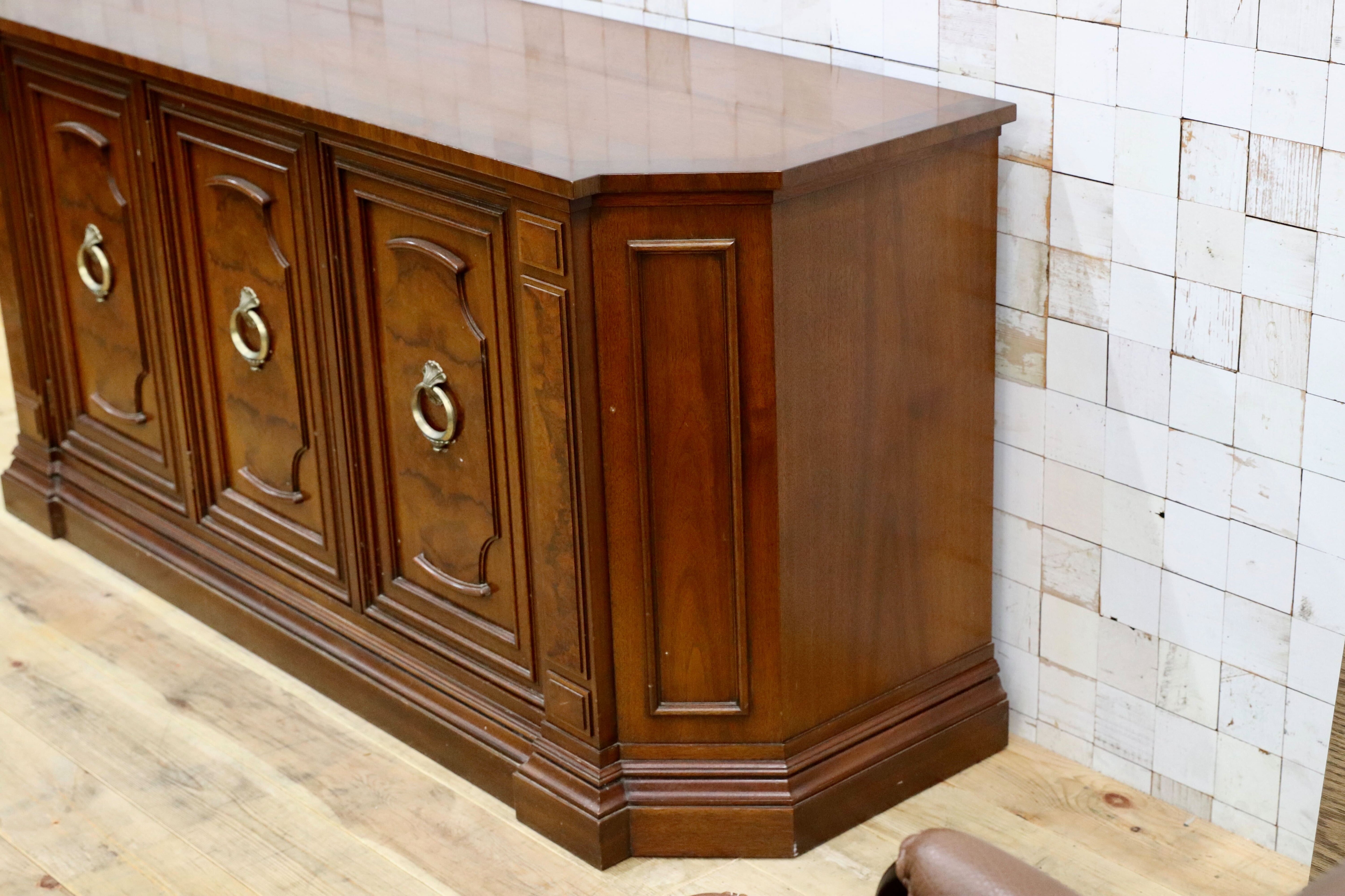 GMIS239○DREXEL HERITAGE / ドレクセルヘリテイジ フランチェスカ サイドボード リビングボード クラシック ヴィンテージ 定価76万 稀少