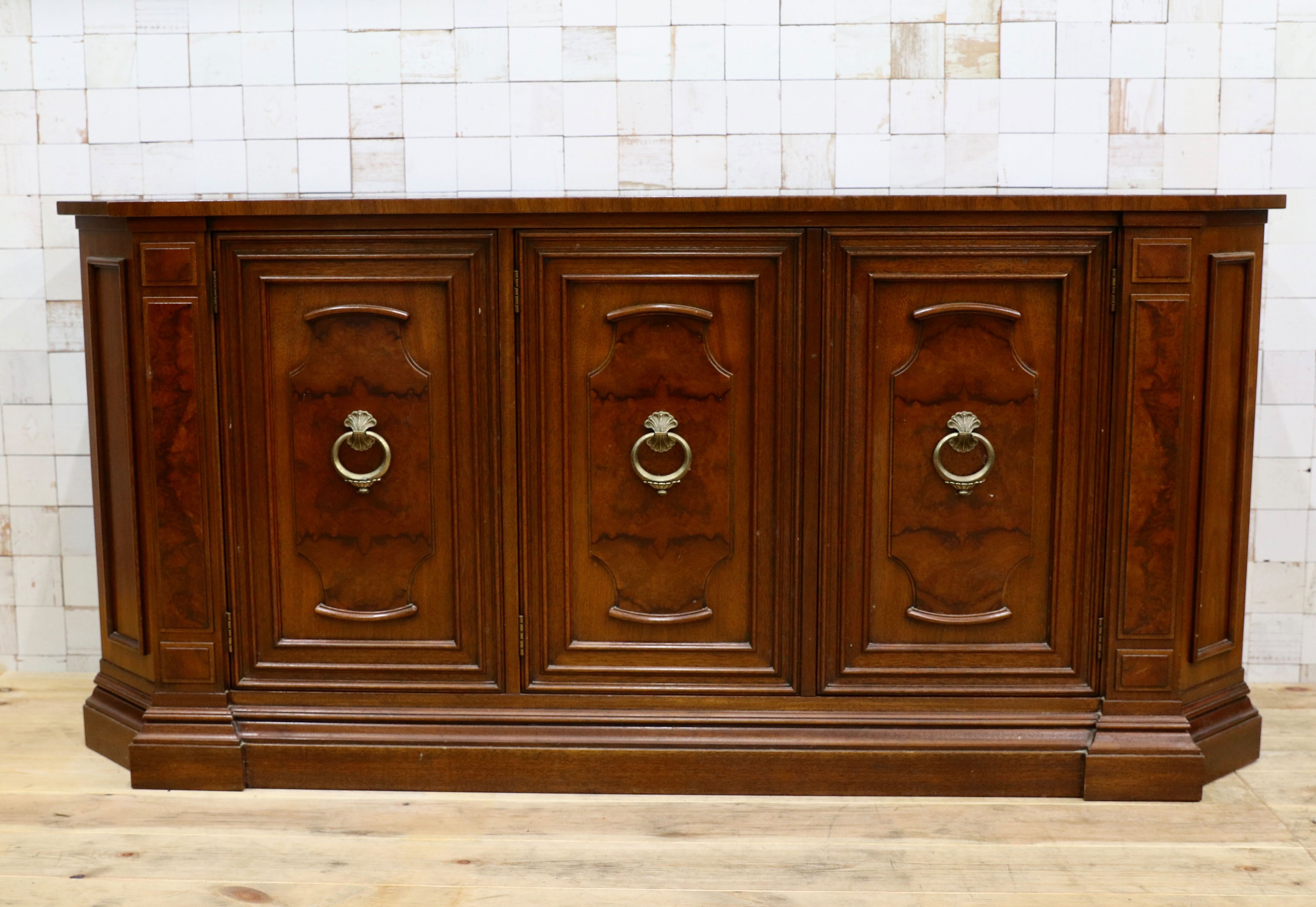 GMIS239○DREXEL HERITAGE / ドレクセルヘリテイジ フランチェスカ サイドボード リビングボード クラシック ヴィンテージ 定価76万 稀少