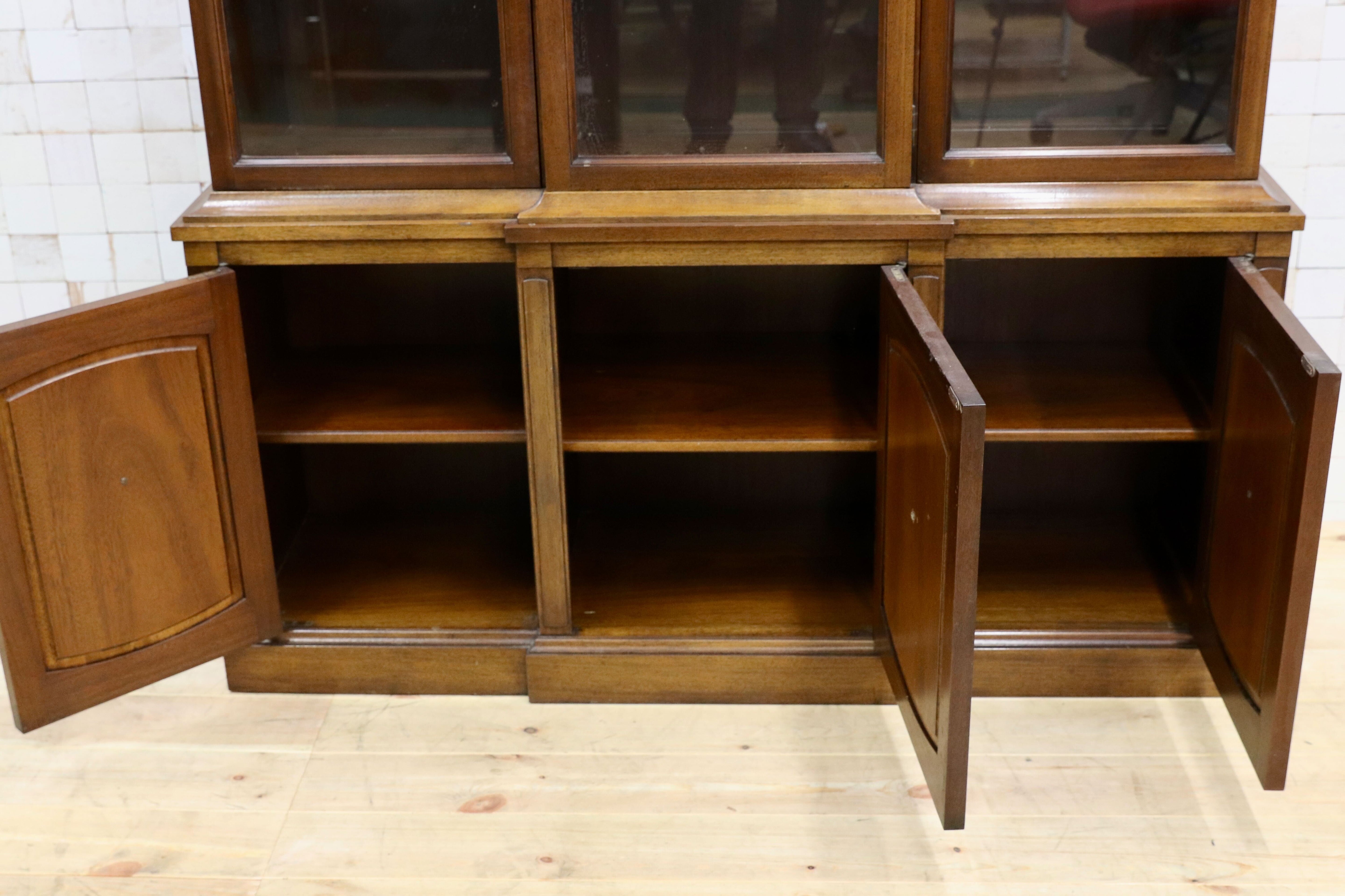 GMHO64○DREXEL HERITAGE / ドレクセルヘリテイジ Triune トライユン 食器棚 キャビネット 飾り棚 クラシック ヴィンテージ 定価約100万