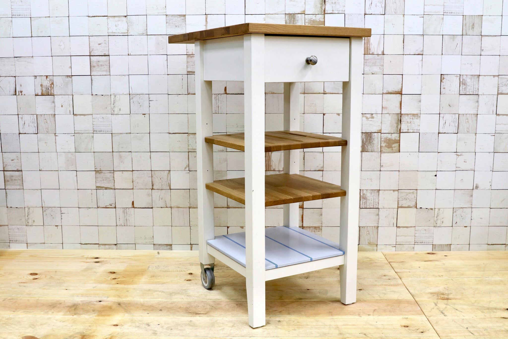 GMHN128○IKEA / イケア STENSTORP ステンストルプ キッチンワゴン 