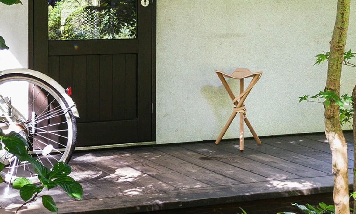 GMHO5○HUNTING CHAIR|Matagi Stool マタギ スツール Small 北欧 アウトドア 革 未使用 定価18,700円