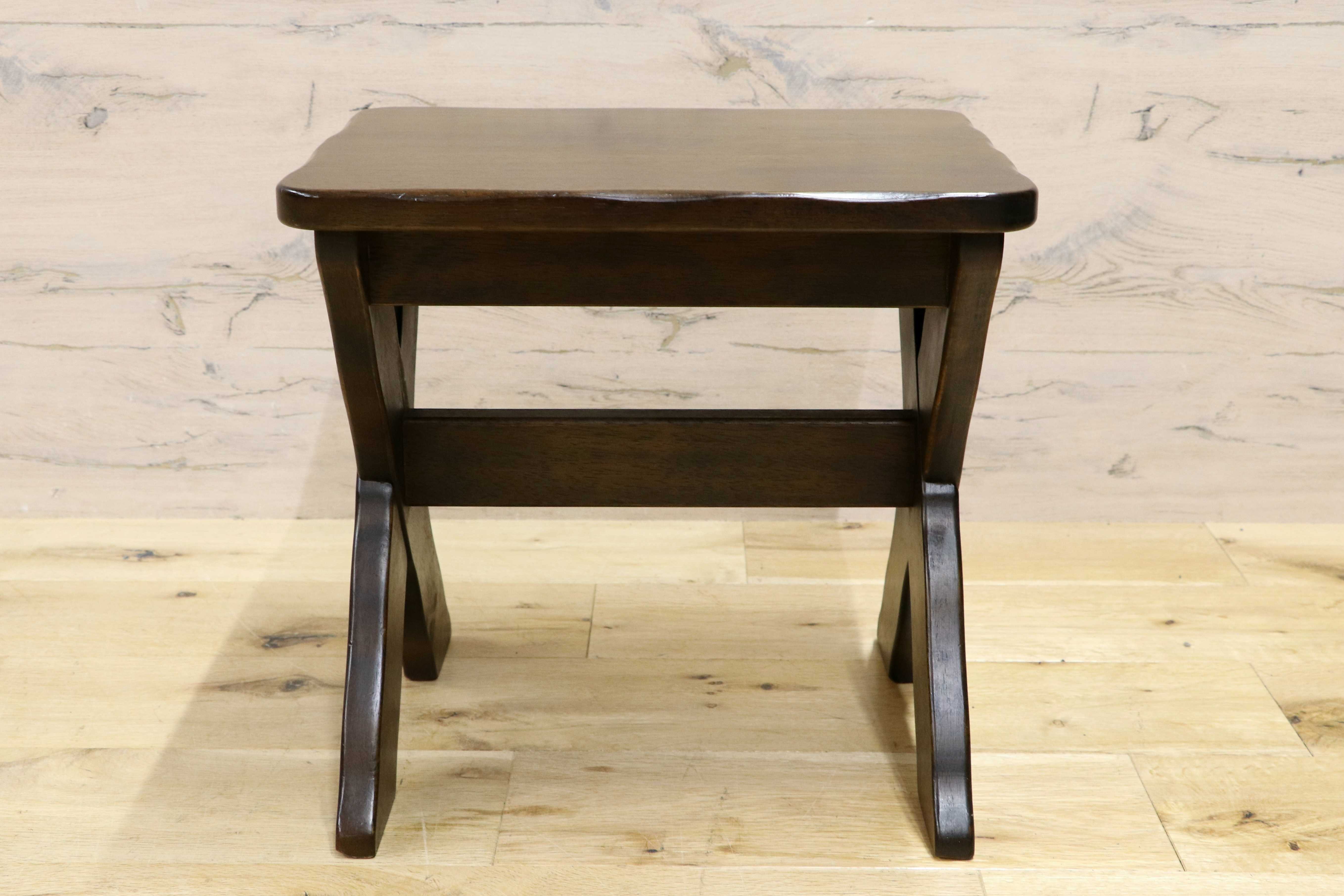 GMIH173D○karimoku / カリモク RUSTIC ルスティック スツール 椅子 花台 飾り台 ナチュラル シンプル ヴィンテージ