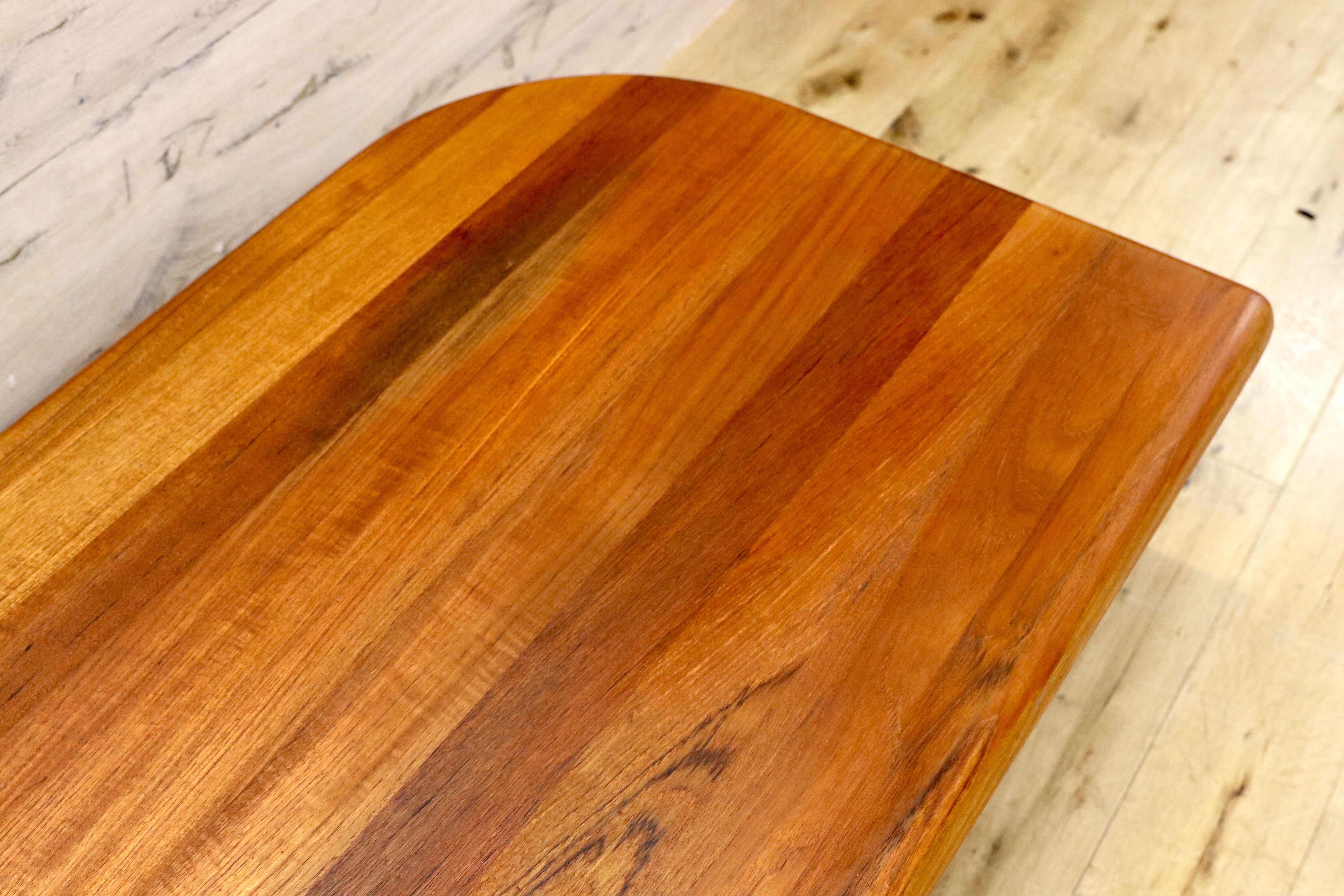 GMHK788B○北欧家具 北欧ヴィンテージ センターテーブル リビングテーブル チーク無垢材 応接机 デンマーク製 検)デューロン