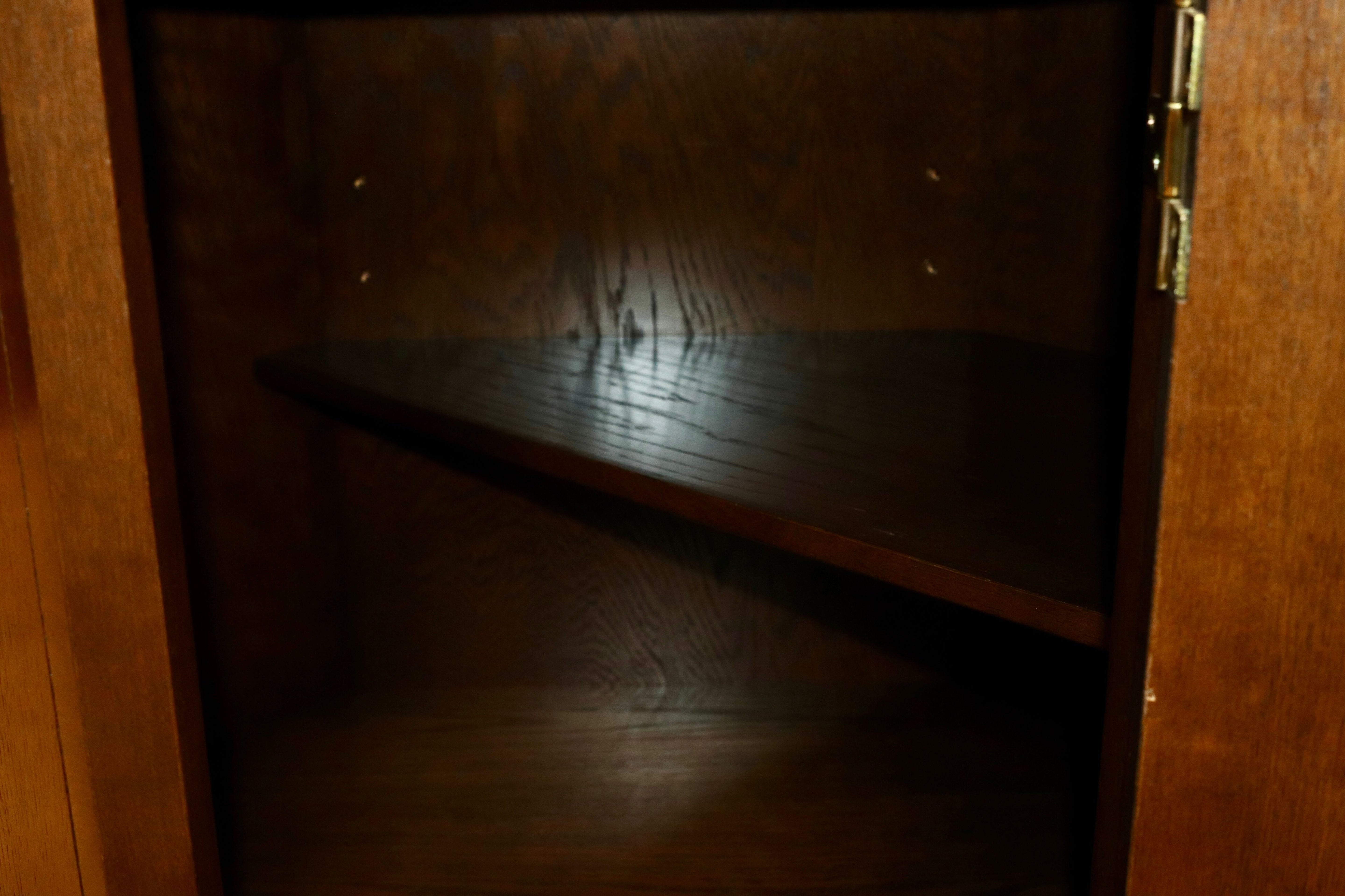 GMHN182A○domani / ドマーニ Morganton モーガントン コーナーキャビネット ヒッコリーブラウン カリモク最高峰 クラシック アンティーク