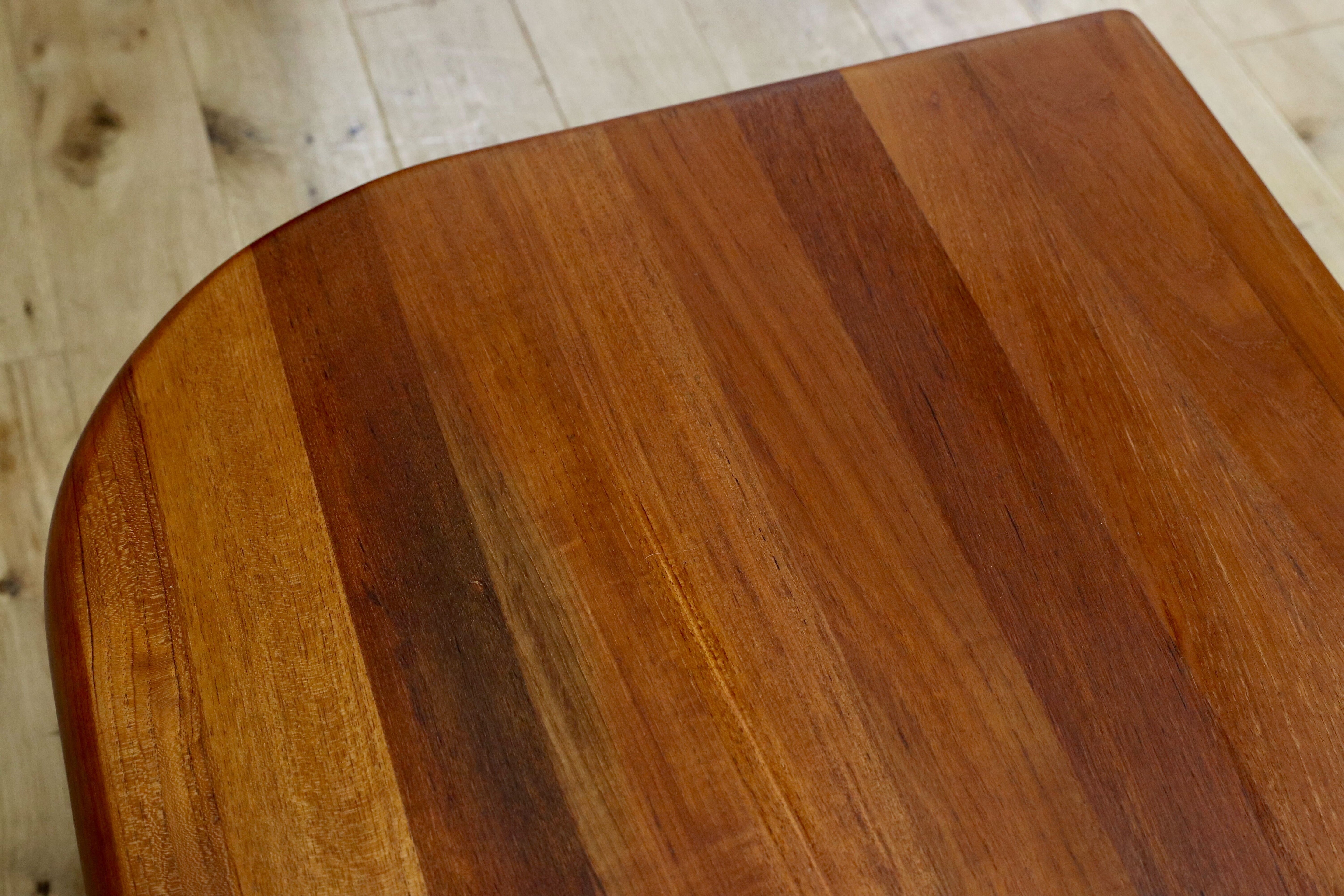 GMHK788B○北欧家具 北欧ヴィンテージ センターテーブル リビングテーブル チーク無垢材 応接机 デンマーク製 検)デューロン