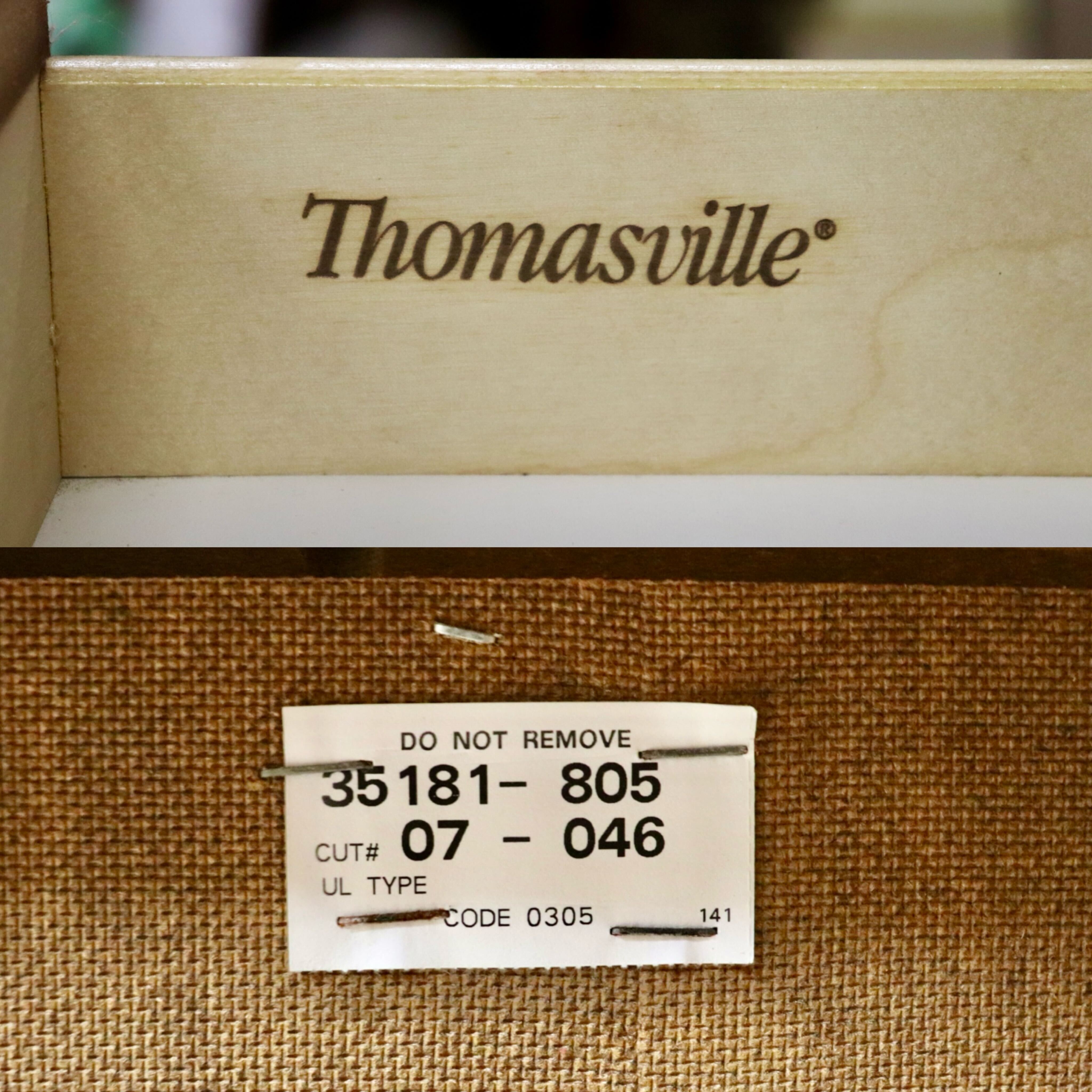 GMHS180W○Thomasville / トーマスビル ナイトテーブル エンドテーブル サイドテーブル 米軍放出家具 アンティーク ヴィンテージ
