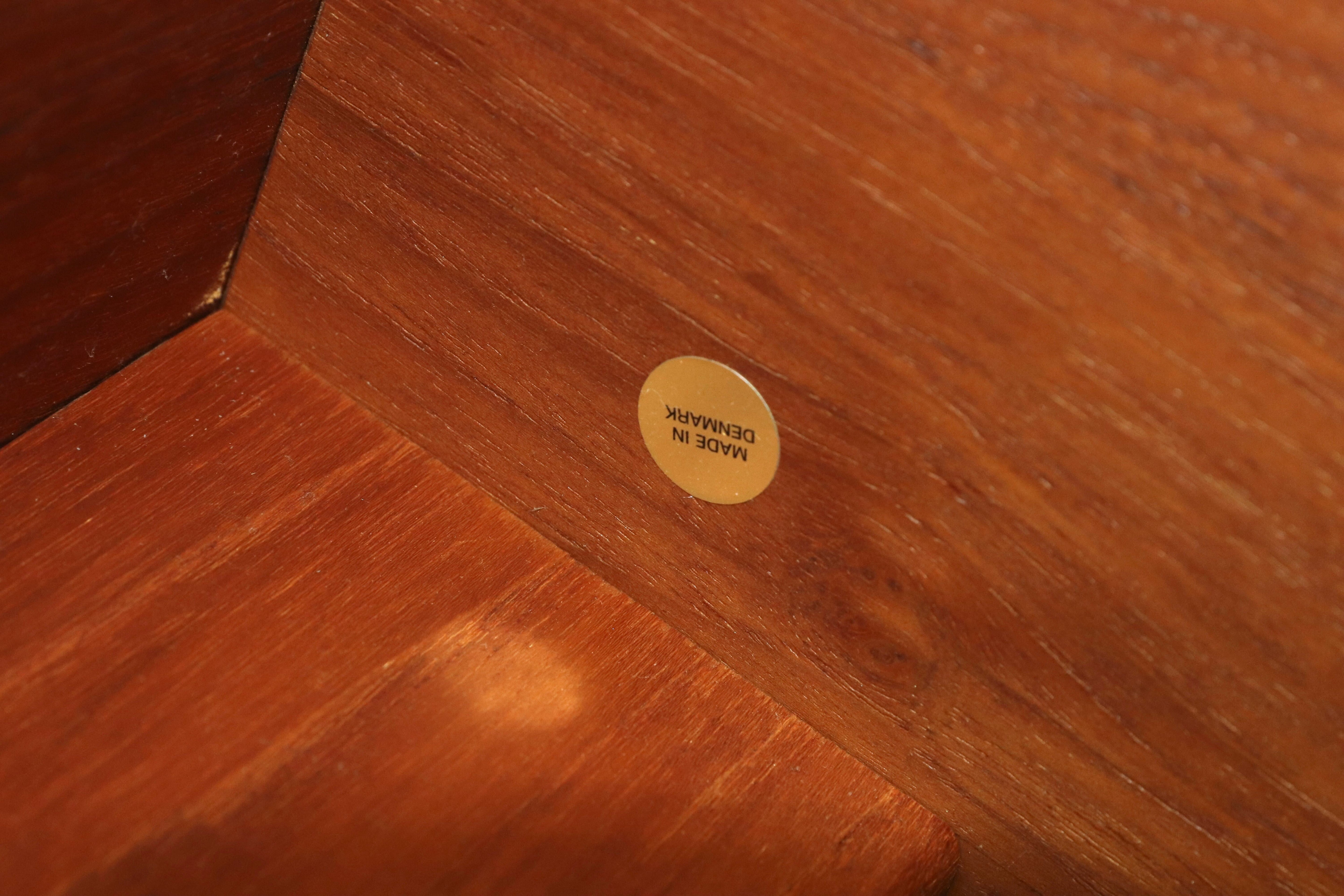 GMHK788B○北欧家具 北欧ヴィンテージ センターテーブル リビングテーブル チーク無垢材 応接机 デンマーク製 検)デューロン