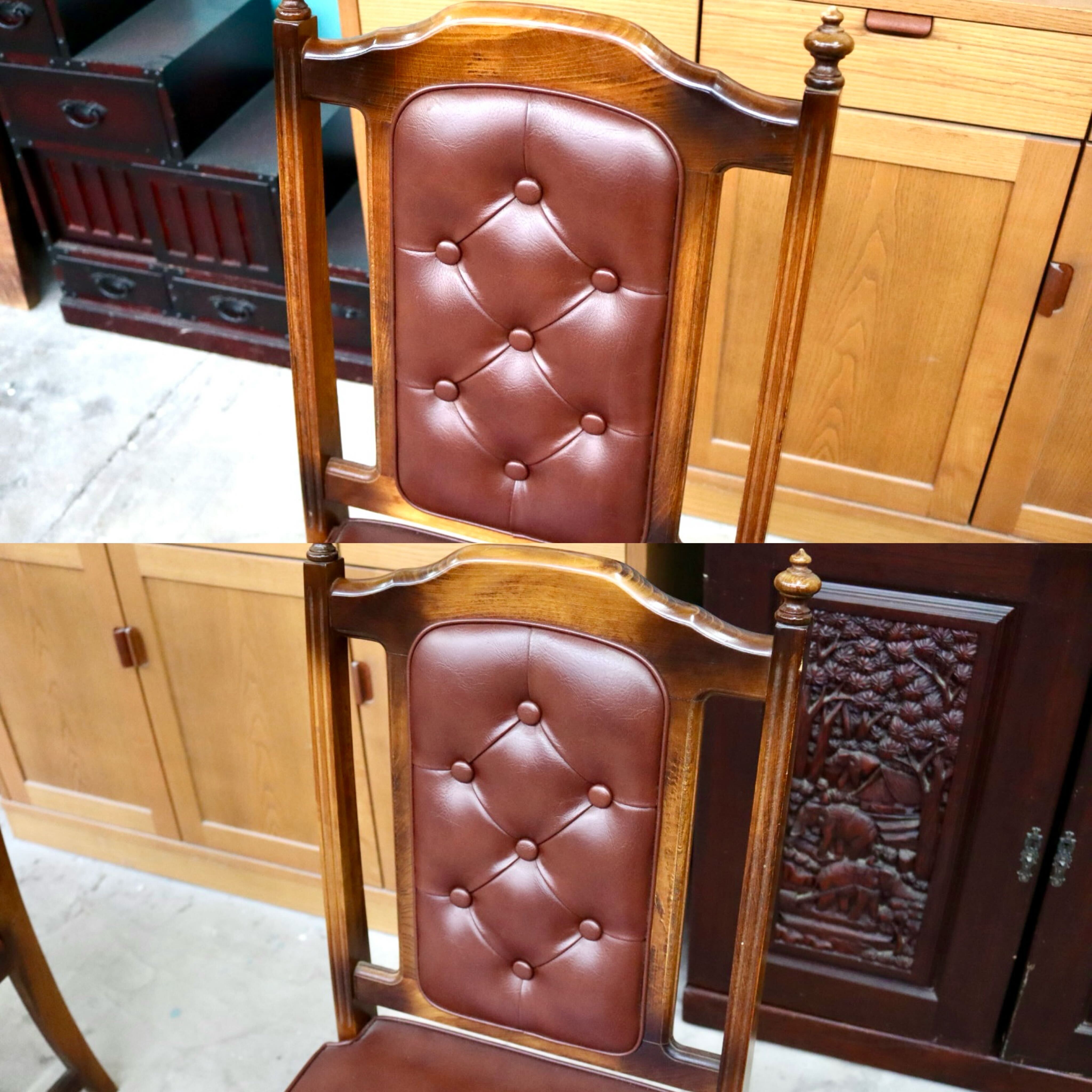 GMIS494D○karimoku / カリモク オールドカリモク ダイニングチェア アームレスチェア 椅子 2脚セット ブナ材 クラシック ヴィンテージ